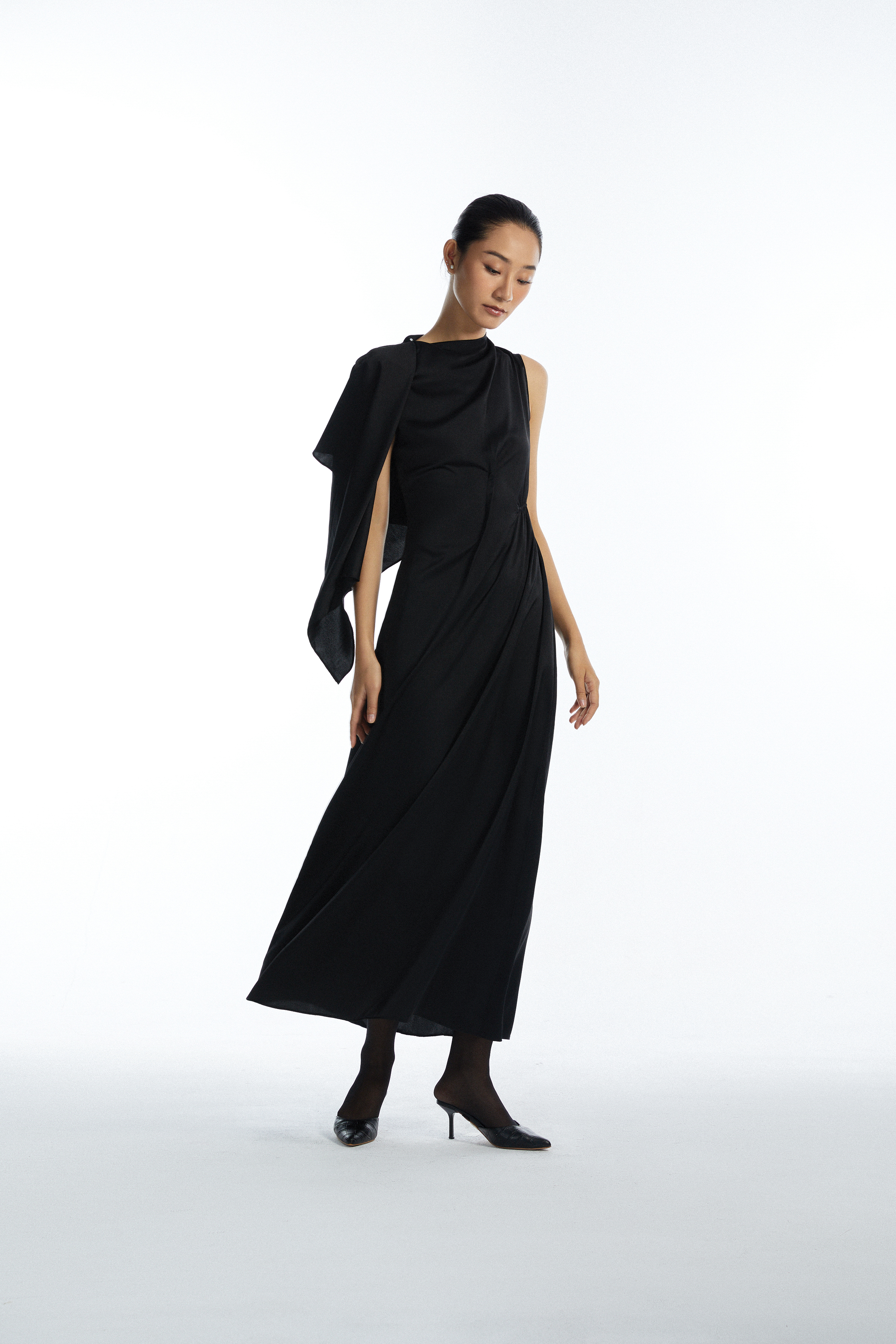 FALLING SIDE DRESS