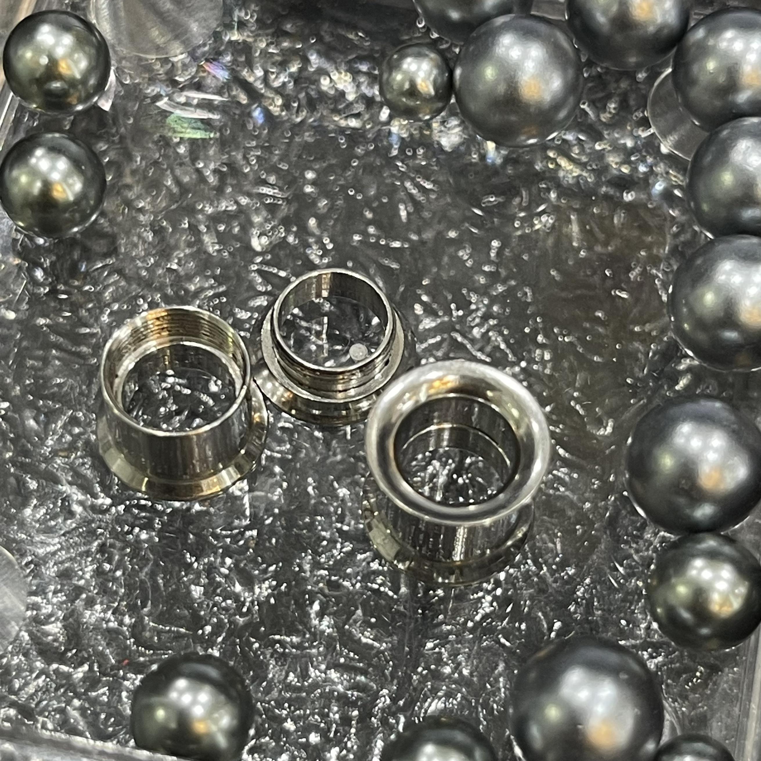 Khuyên nong tai thép trơn dẹt size 12