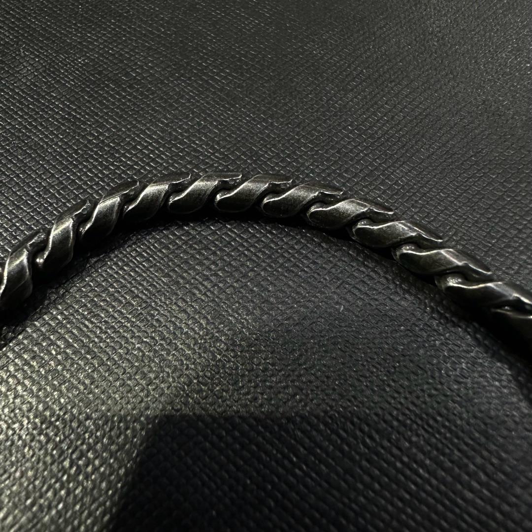 Vòng tay titan xích khối xương rồng nối 18 23cm._thumbnail_2