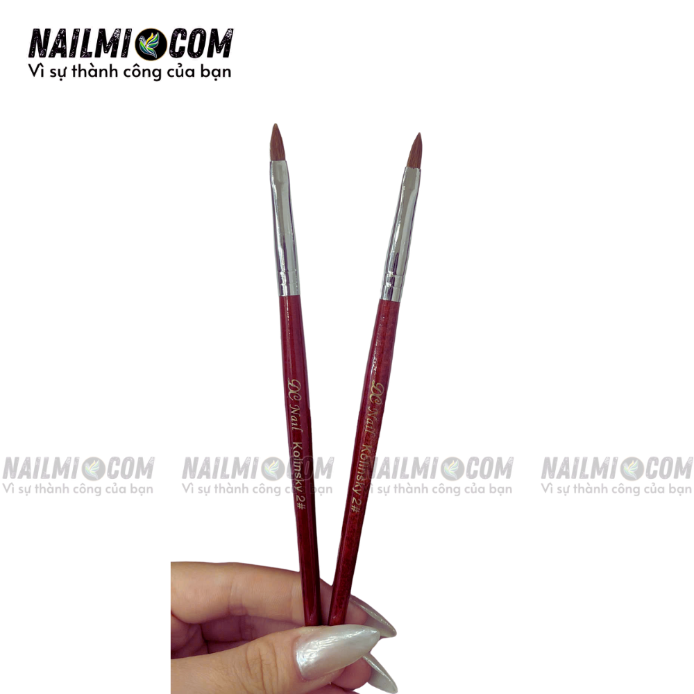 Cọ đắp hoa - cọ nặn hoa - số 2 - DC Koilinsky - cán gỗ_thumbnail_1
