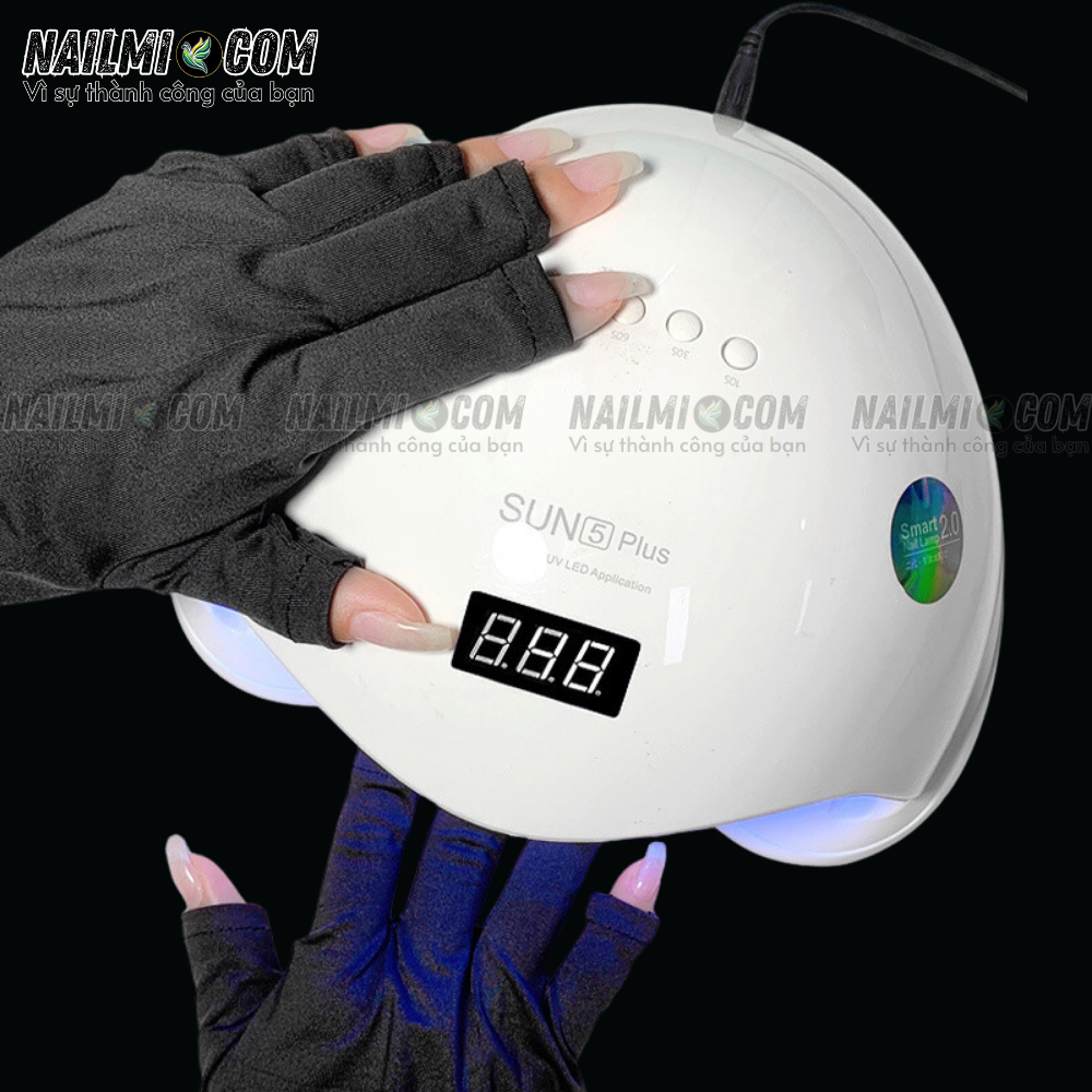Máy hơ gel Không tích điện-Sun 5 plus bản Trung_thumbnail_2