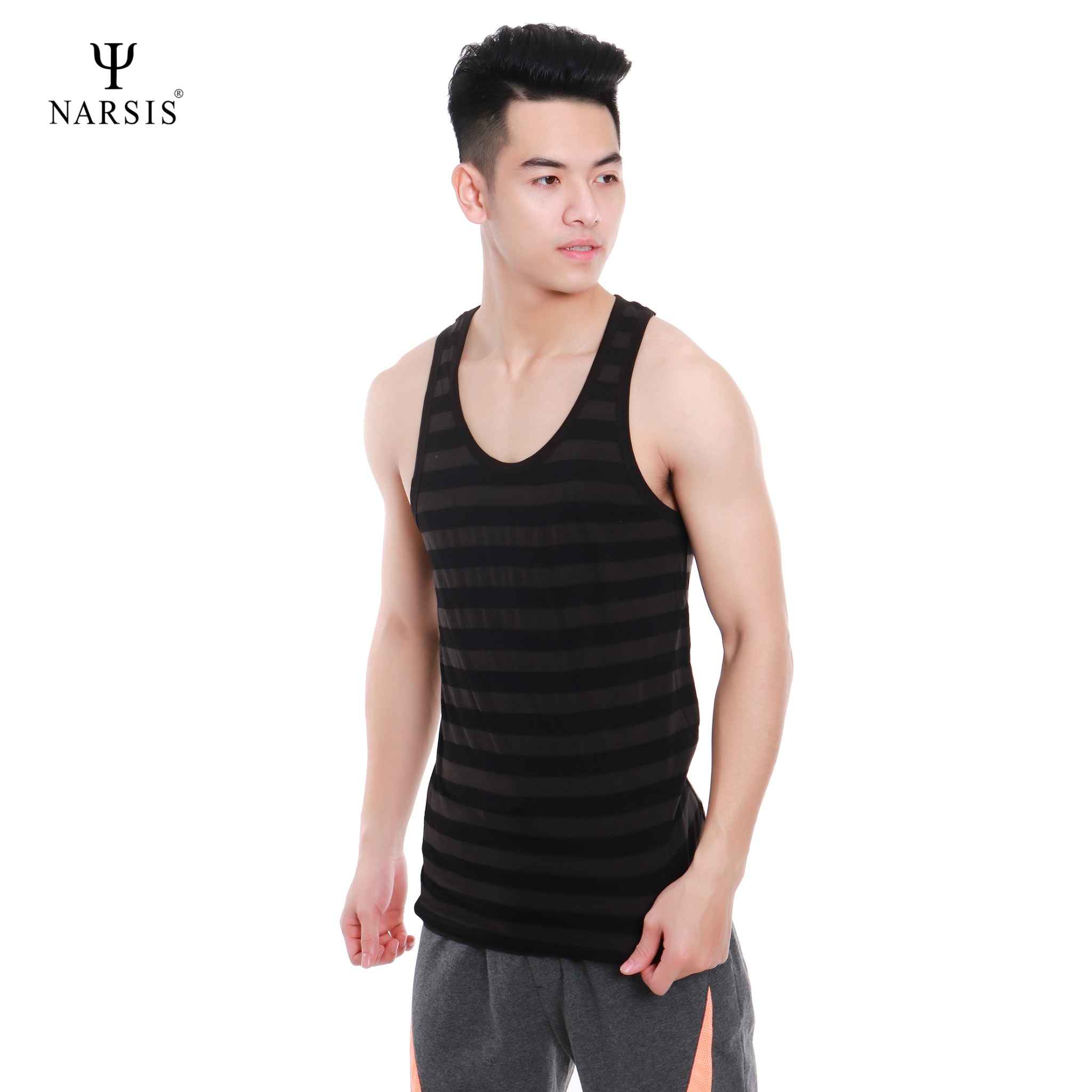 ÁO MAY Ô NAM NMS1249 NARSIS VẢI COTTON MỀM MẠI, CO GIÃN TỐT, VẢI THOẢI MÁI VẬN ĐỘNG, HÚT ẨM TỐT