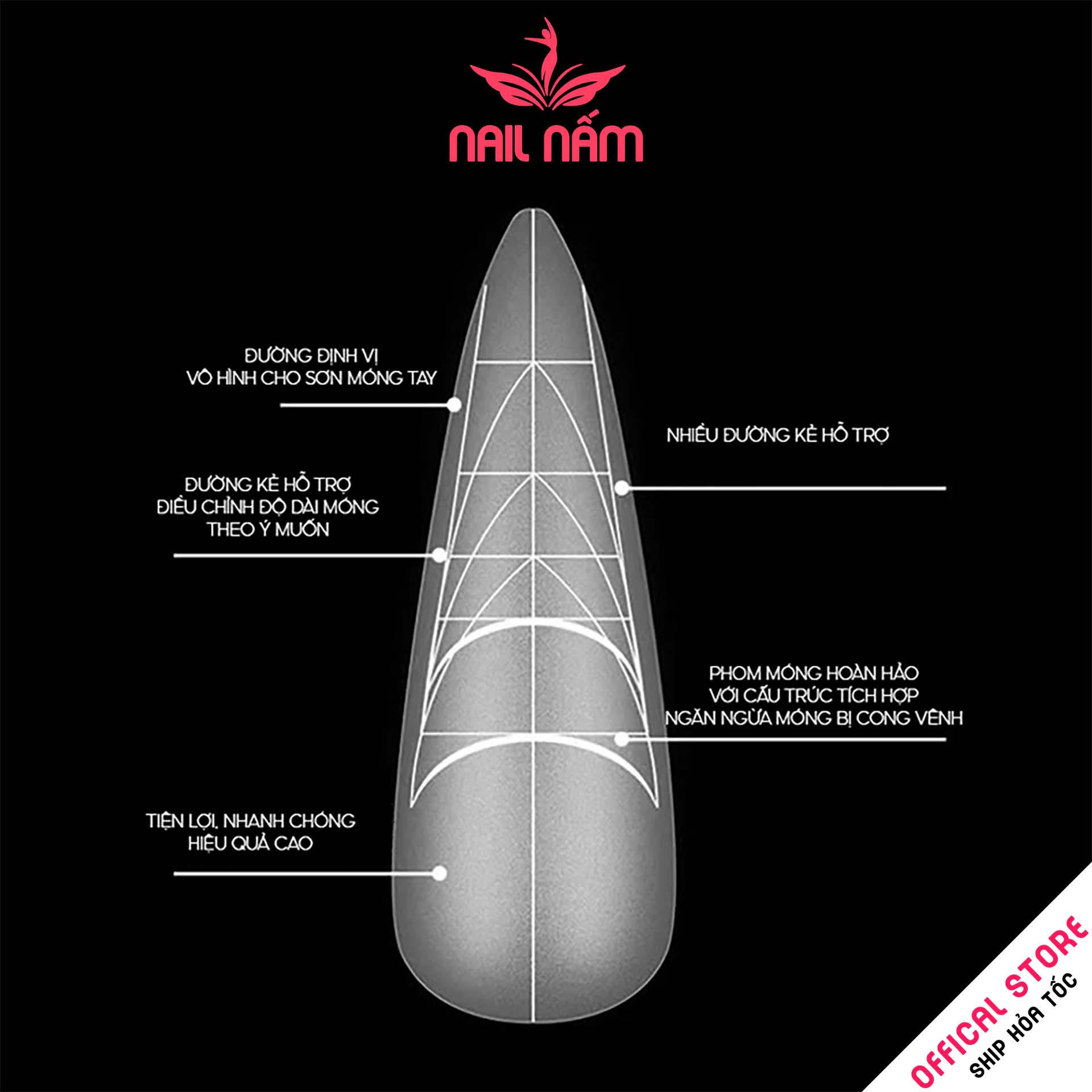 Móng úp đa năng 6 in 1 TG chia vạch tạo phom sẵn_thumbnail_2