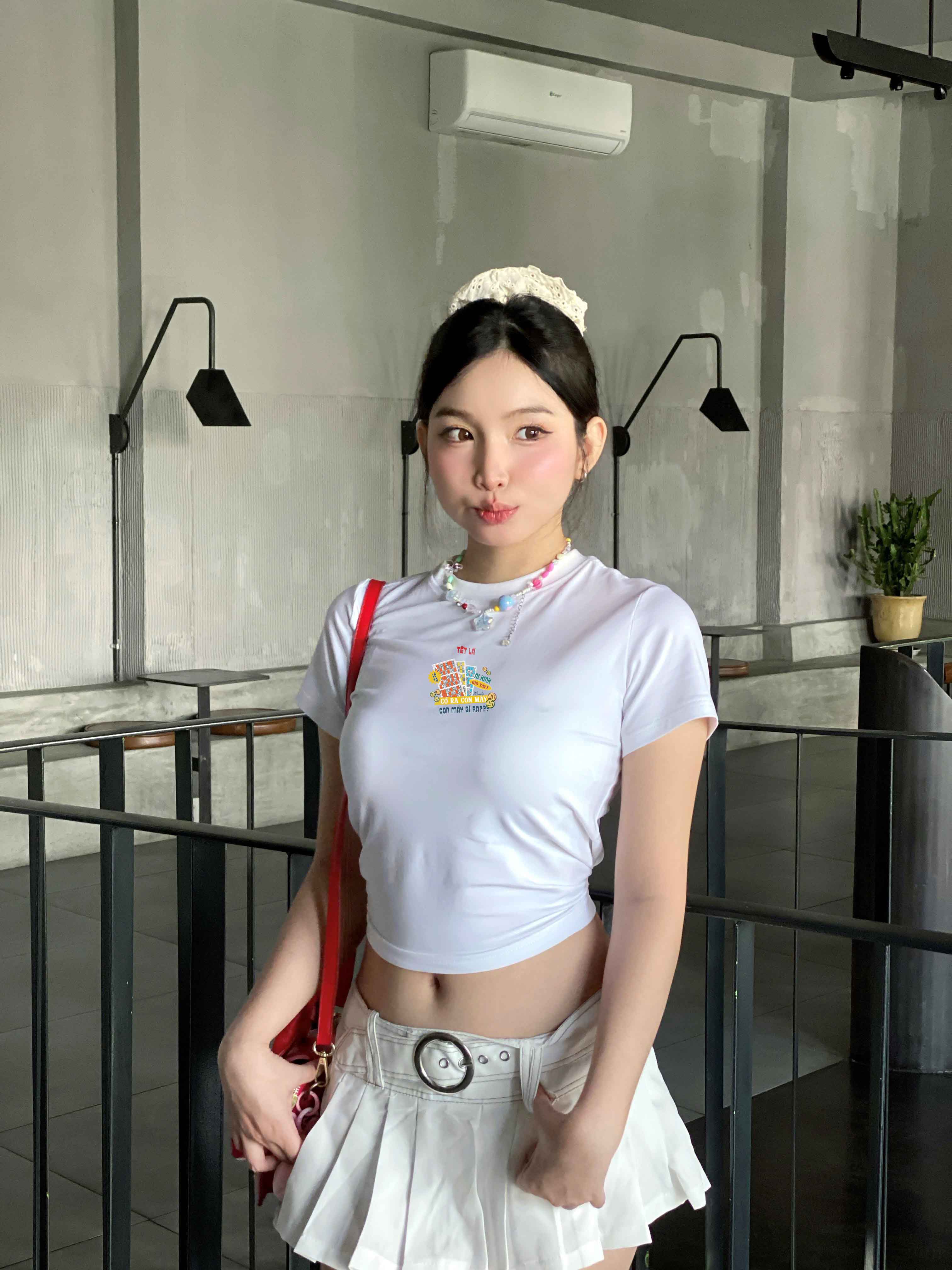 Áo baby tee TẾT LÀ cổ tròn chất vải cotton 4c thoáng mát Miucho BST in mix_thumbnail_6