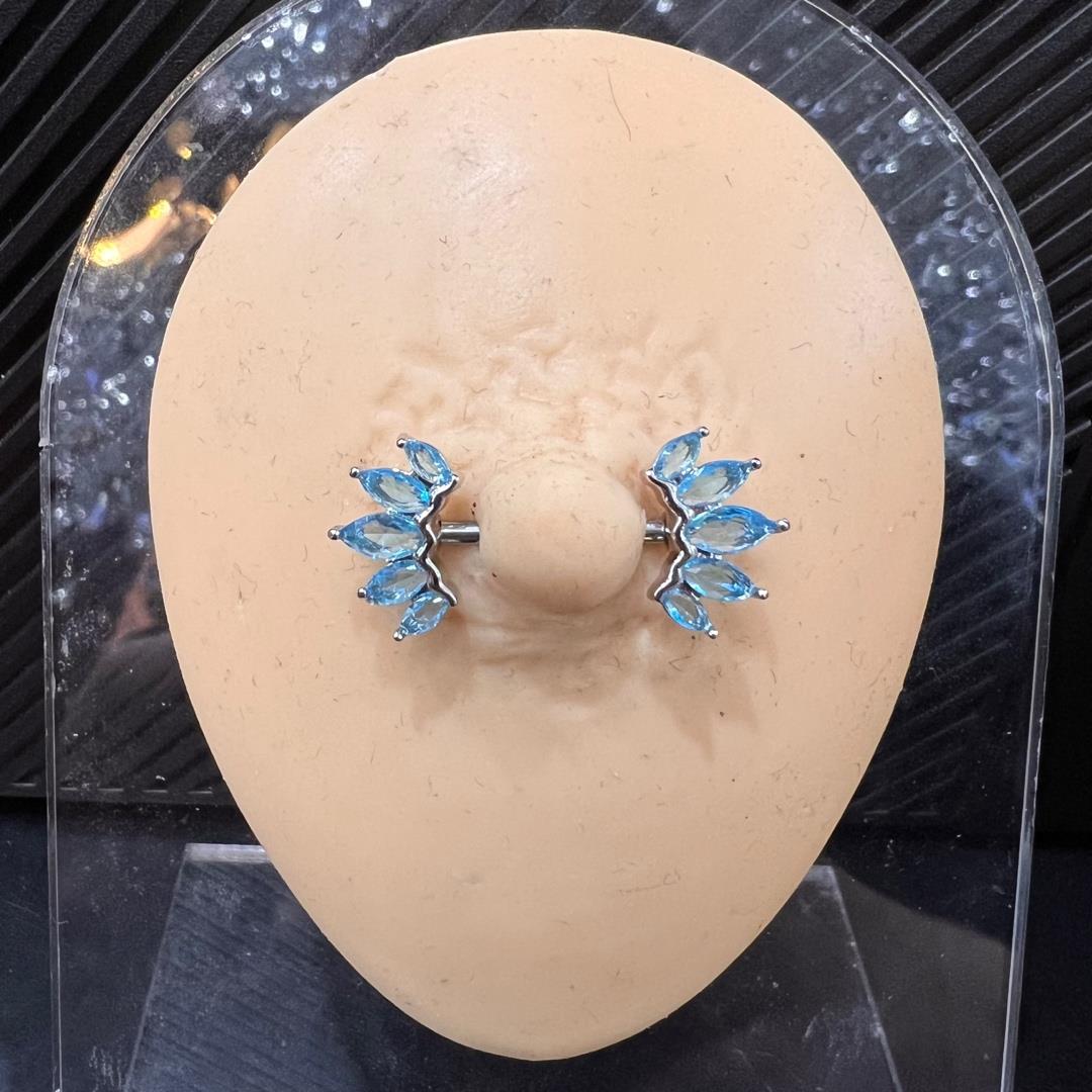 Khuyên ti kiểu 2 cánh 5 lá đá xanh biển._thumbnail_3