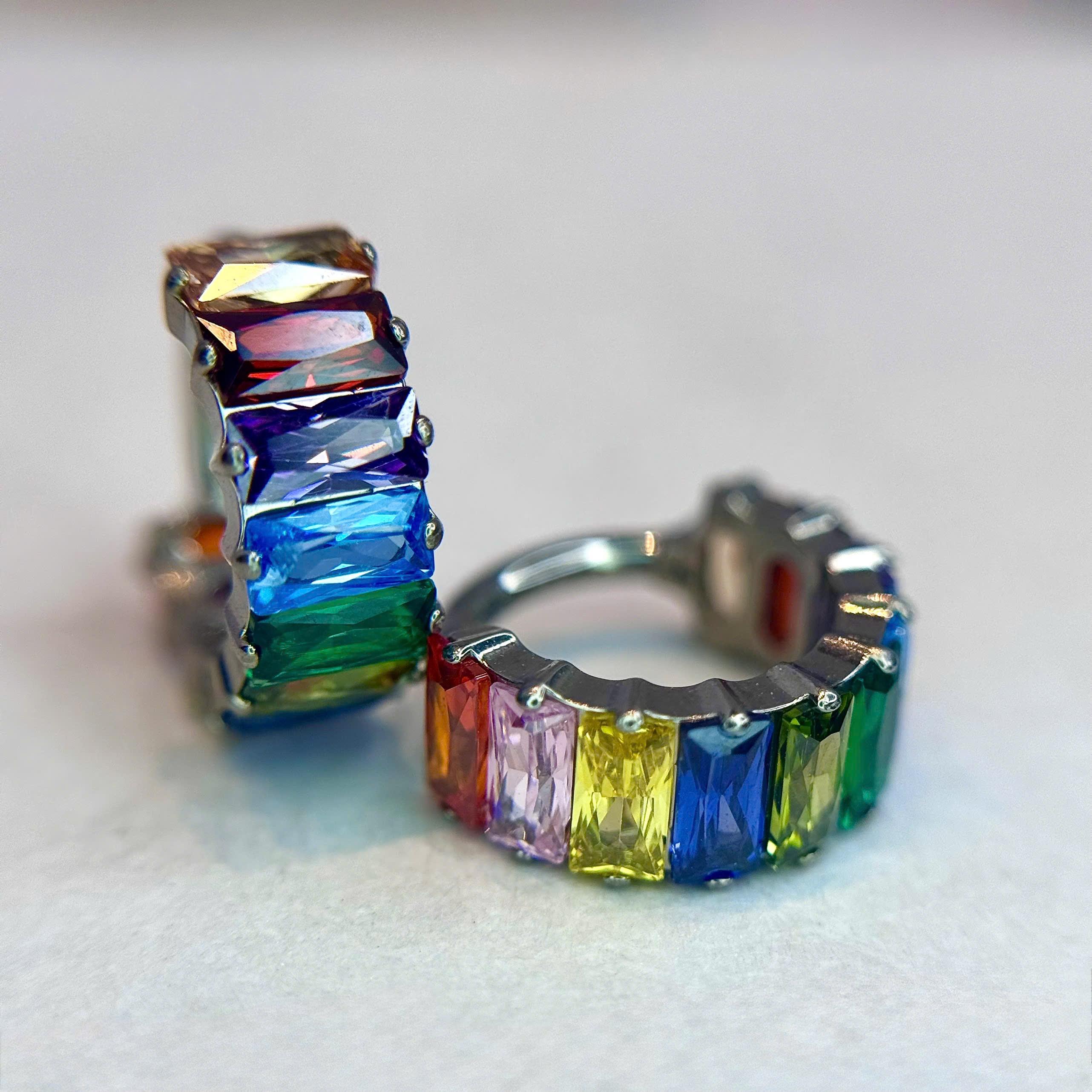 Khuyên vòng kiểu titan đa sắc size 8_thumbnail_3