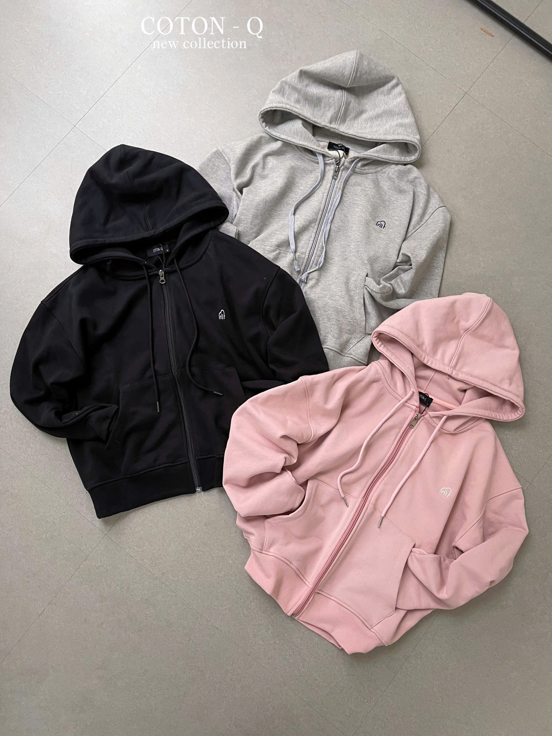 Set áo khoác nỉ + quần dài ( HỒNG )_thumbnail_4