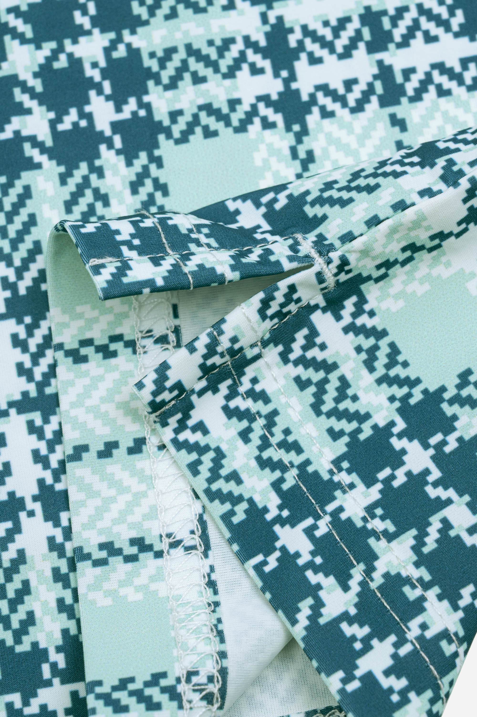 Áo Polo Kẻ Nam Trung Niên ANCHI Chất Liệu Cotton Mĩ Cao Cấp Phom Suông Vạt Ngang Màu Rêu Nhạt_thumbnail_35