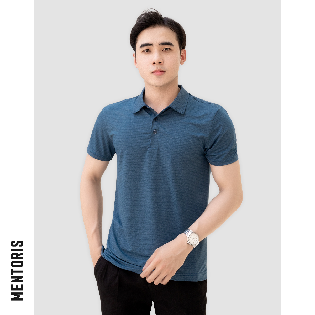 Áo Polo Nam Form Regular Fit chất liệu Coolmax thấm hút tốt MPL32