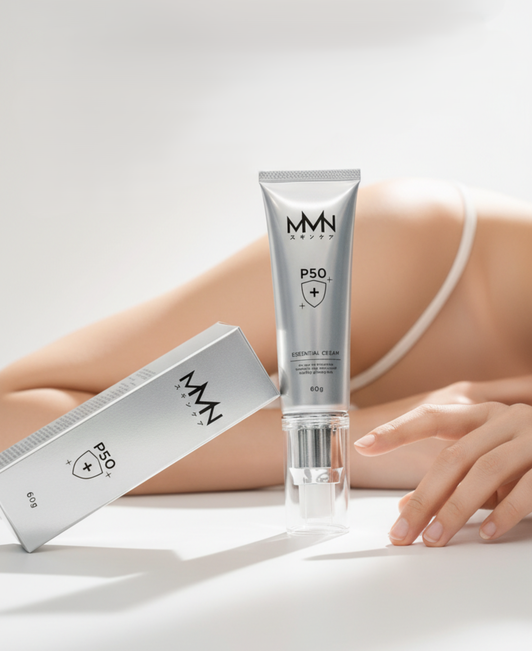 KEM CHỐNG NẮNG TẢO ĐỎ P50 ESSENTIAL MMN - FS