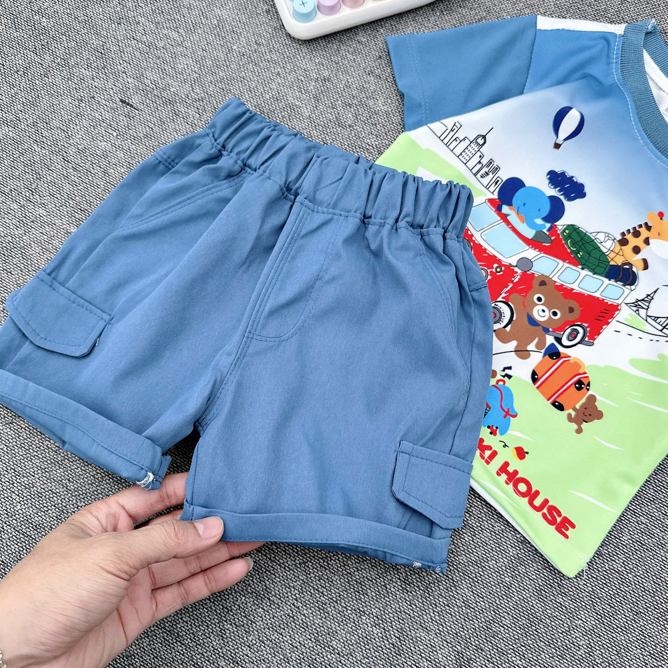 T62 BỘ CỘC CÁC LOÀI VẬT ĐI XE BUÝT - A117.1551