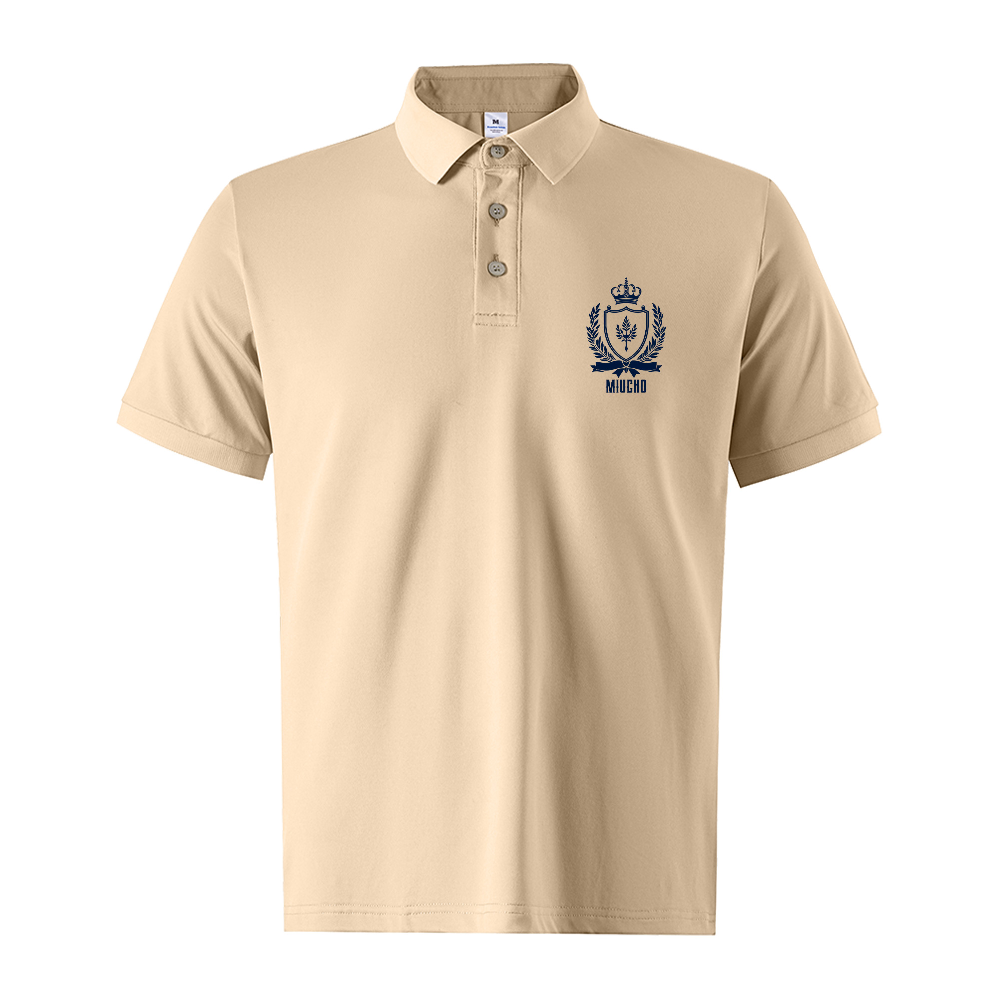 Áo polo nam local brand PLCSD2410 Miucho Iconic vải polyester bền nhẹ chống nhăn in basic_thumbnail_7