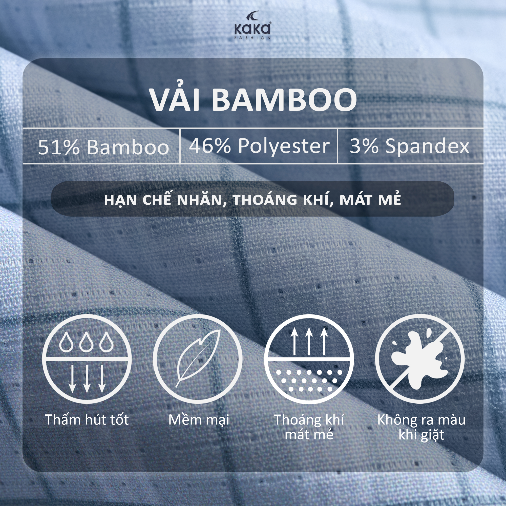 Áo Sơ Mi Kaka Họa Tiết Sọc Có Túi_thumbnail_4