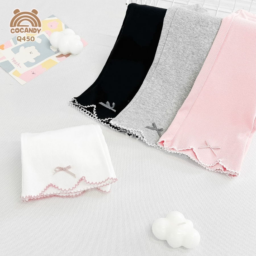 Quần legging lửng ĐEN ống loe phối nơ nhỏ_thumbnail_2