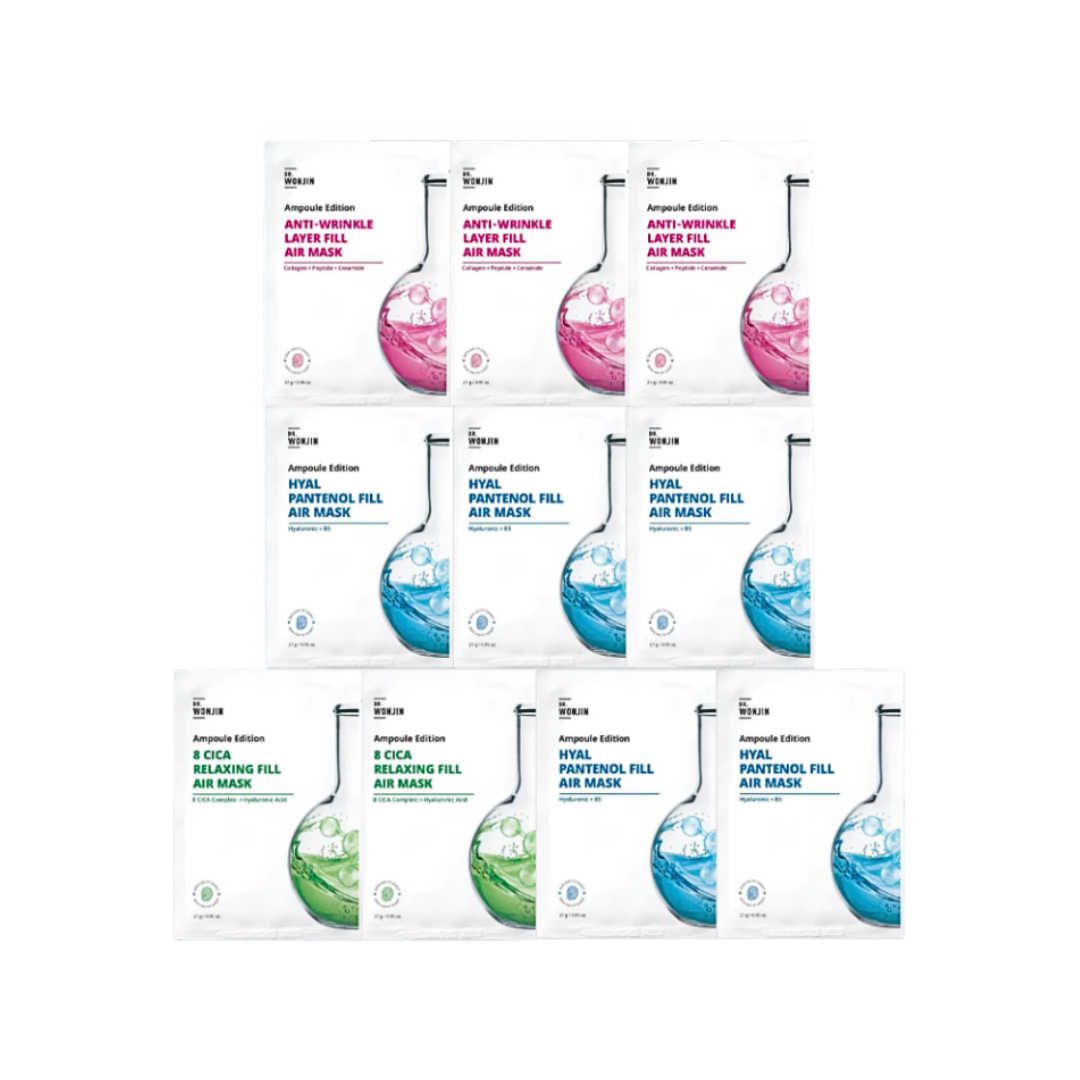 [WONJIN] Mặt nạ DR Wonjin Ampoule Edition Fill Air siêu tinh chất 27g