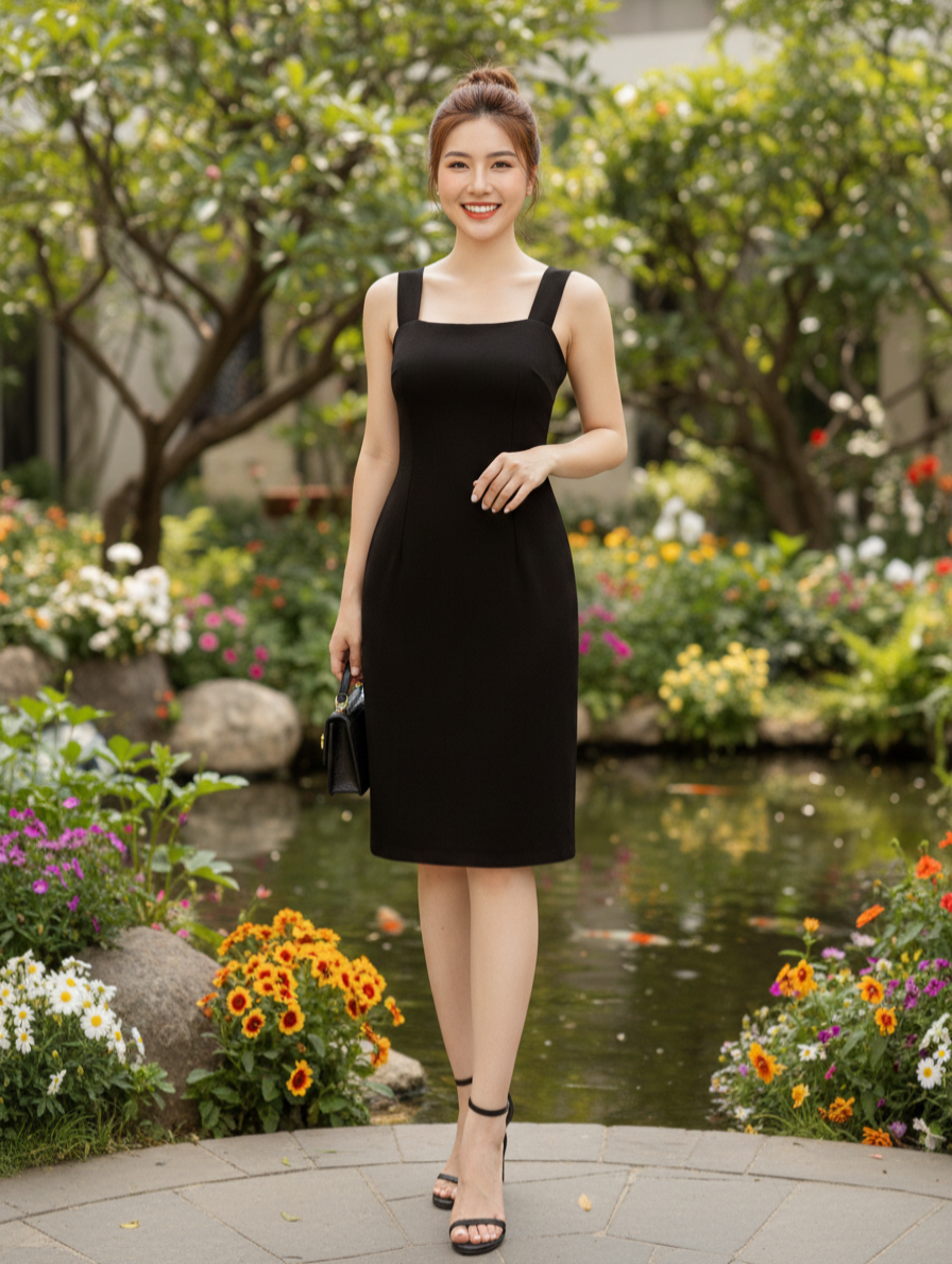 Đầm thiết kế 2 dây cúp ngực_thumbnail_3