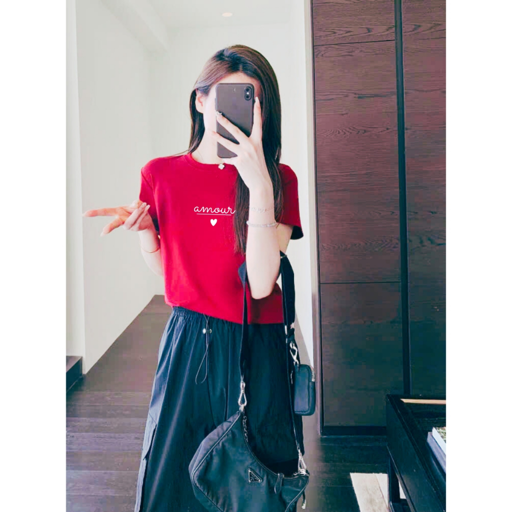 Áo phông nữ form vừa chất liệu thun cotton - LOZA G0299_thumbnail_1
