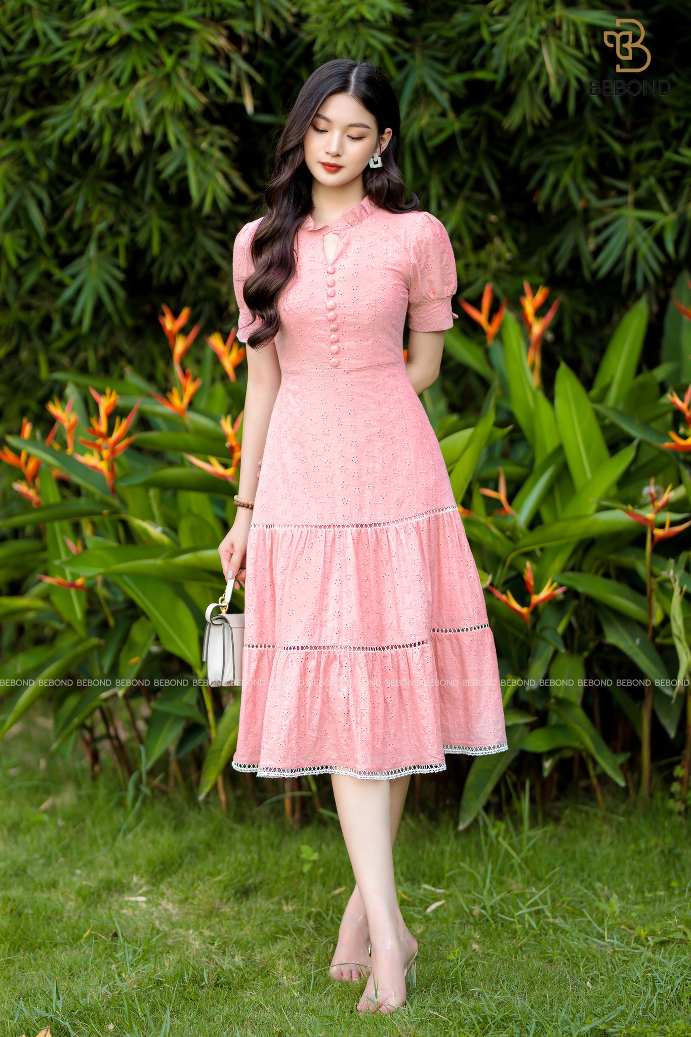 Đầm đũi HỒNG đuôi cá- Lana Dress