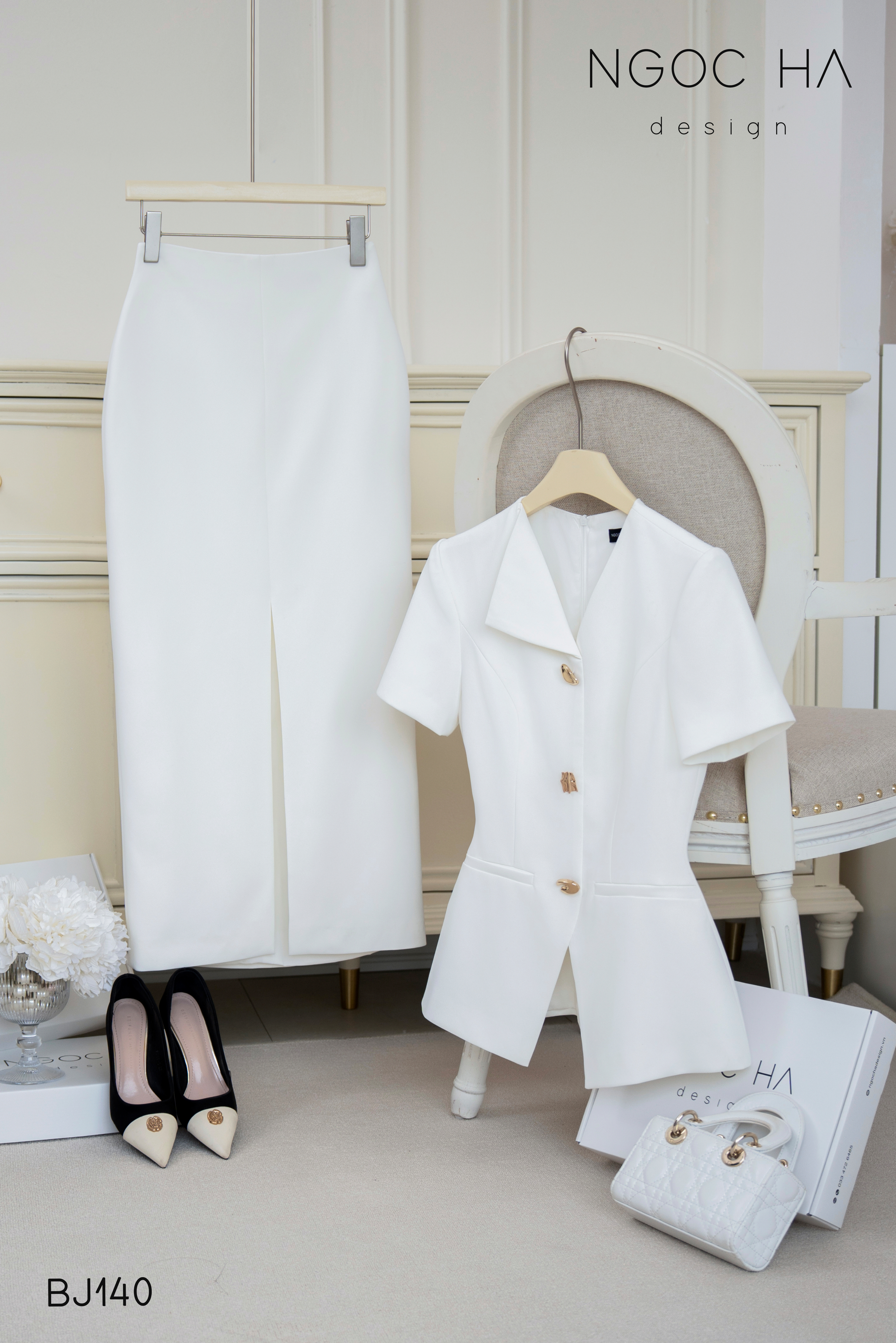 Maya Set_ Bộ Vest Cổ Bẻ Chân Váy Xẻ Màu Đen, Trắng BJ140_thumbnail_9