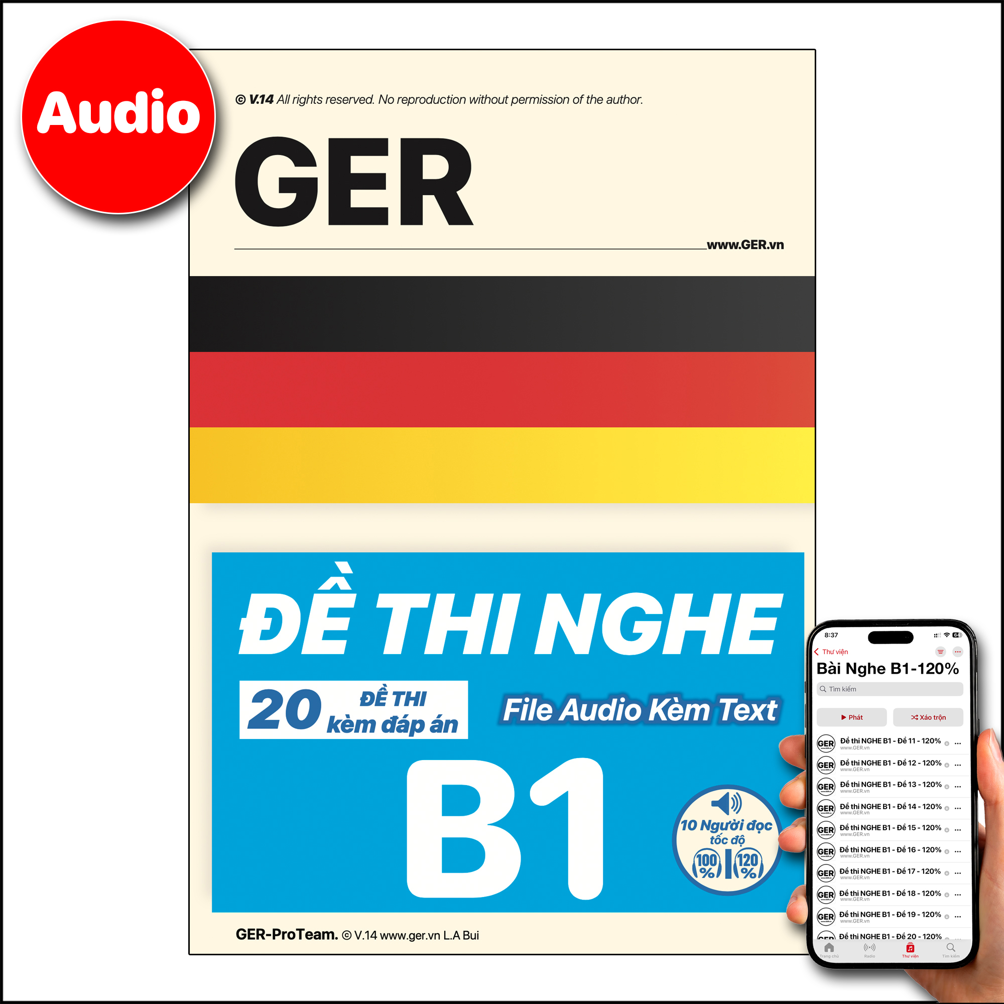 Đề Thi Nghe Tiếng Đức B1