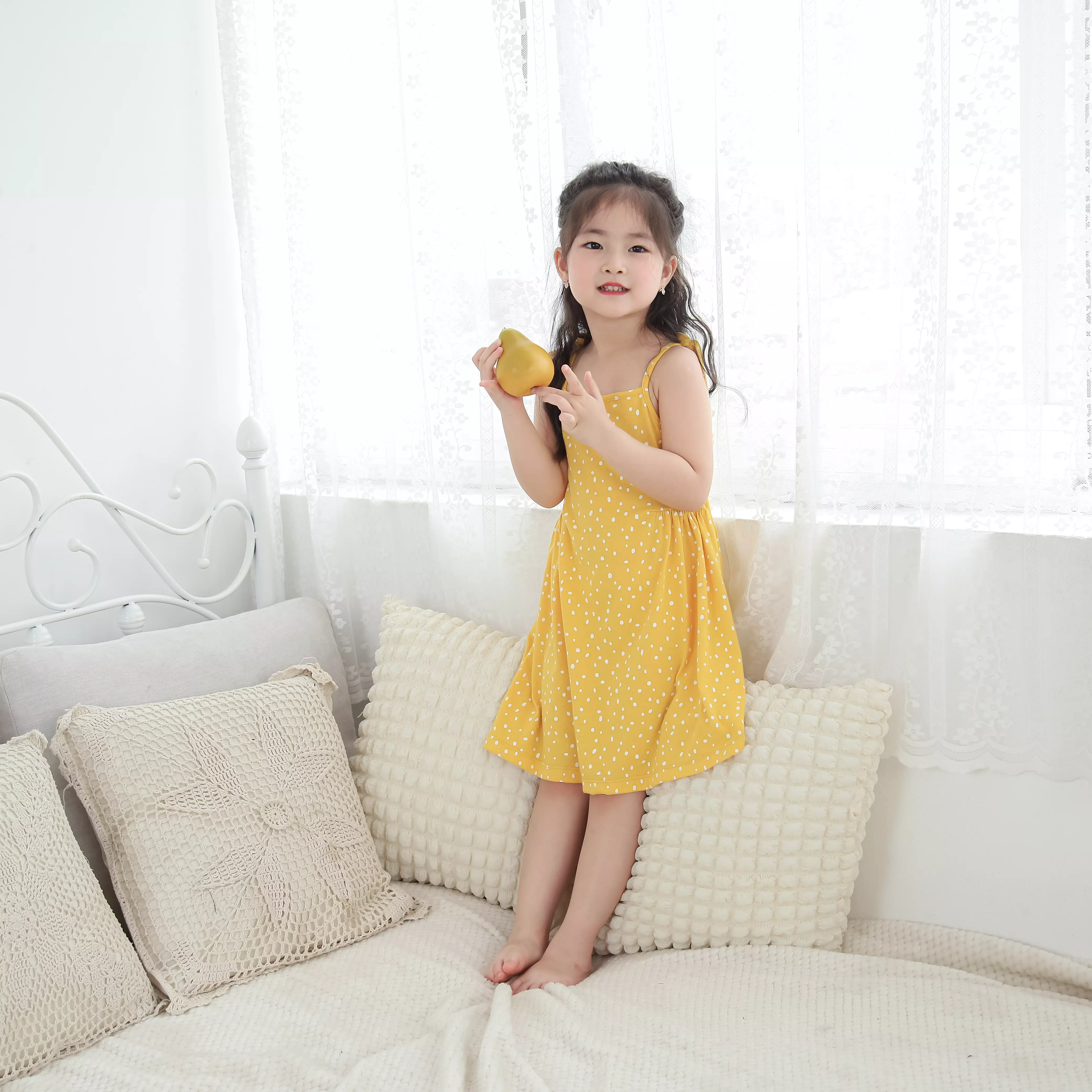 Váy thun hai dây buộc nơ vai_thumbnail_5