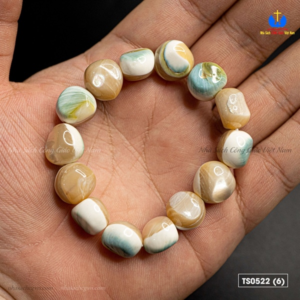 Vòng tay ốc xà cừ xanh tự nhiên 12ly_thumbnail_3