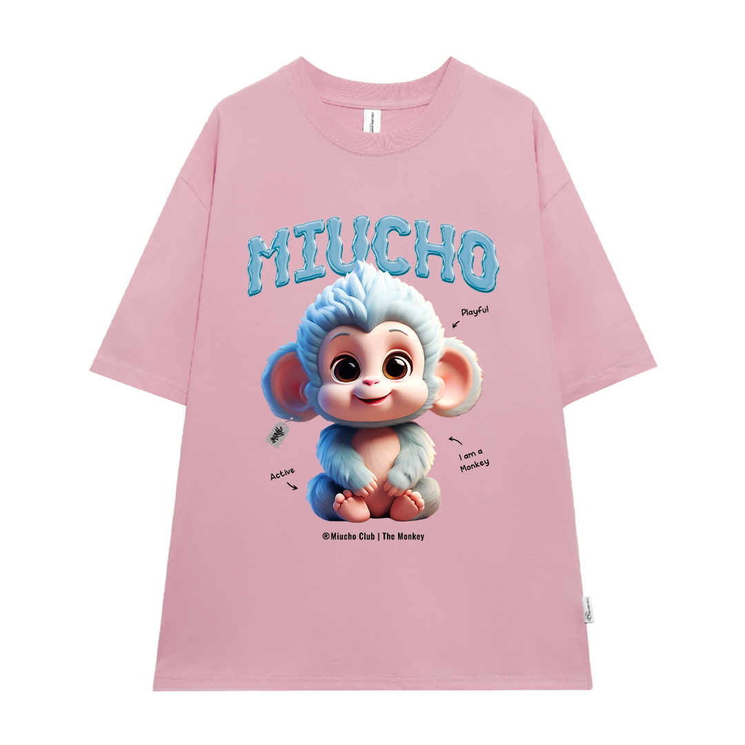 Áo thun form rộng 12 con giáp tuổi Thân (tuổi khỉ) ATD1243 Miucho tay ngắn cổ tròn in mix_thumbnail_13