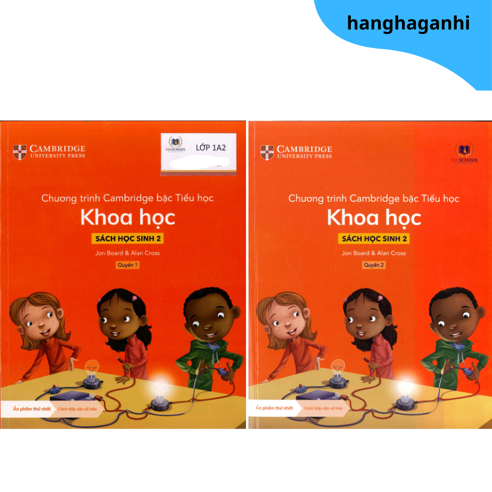 Cambridge Song Ngữ bậc Tiểu học - KHOA HỌC - Sách Học 2 - Quyển 1 & 2
