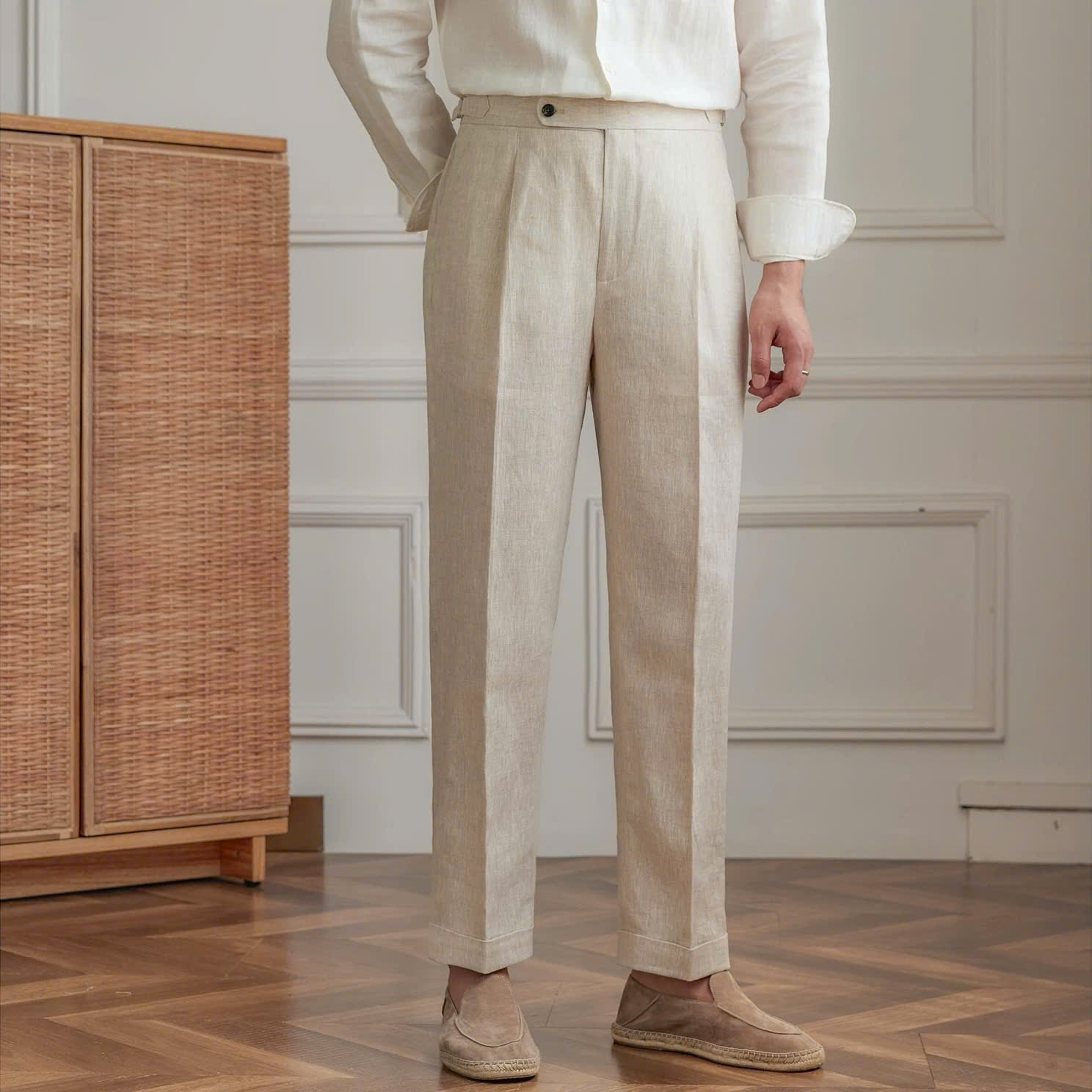 Sidetab Linen Trousers – Season 3_thumbnail_8