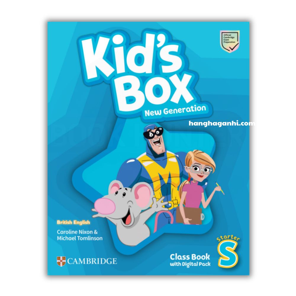 Kid's Box New Generation Level Starter Classbook, sách in laser đẹp nét
