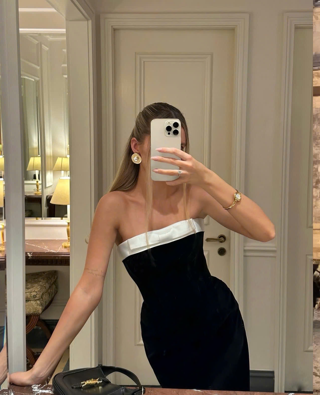 Đầm nơ ngực trắng_thumbnail_6