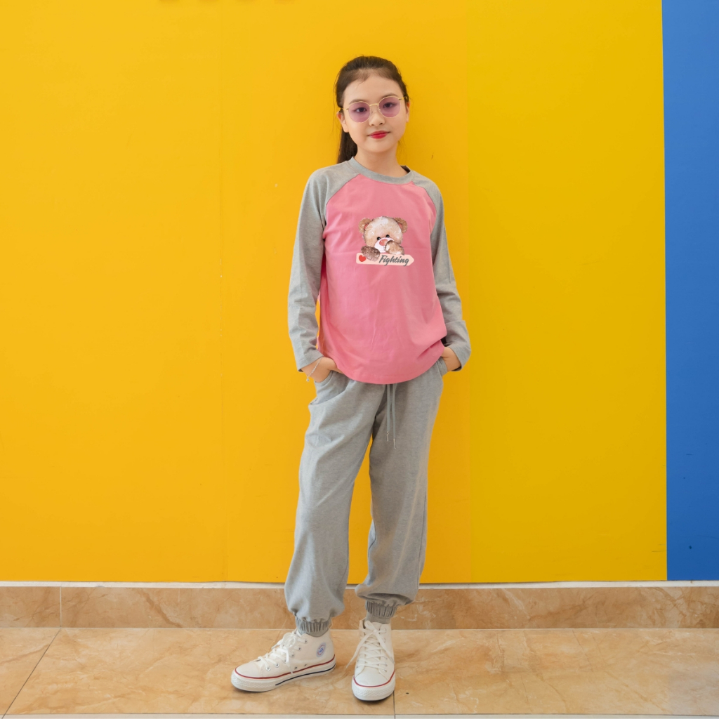 Đồ bộ dài tay bé gái in hình nhiều mẫu - Loza G0222_thumbnail_1