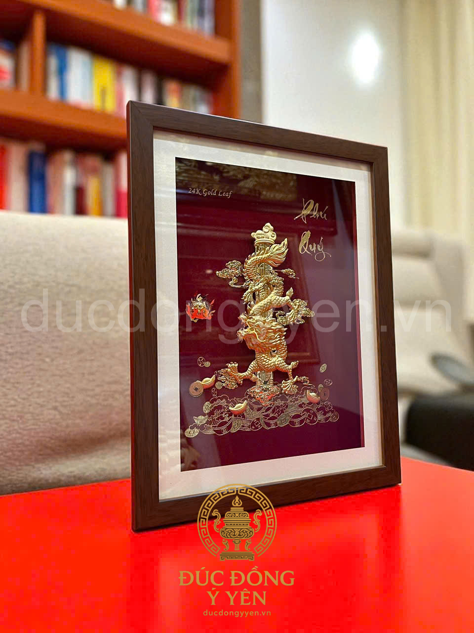 Tranh rồng phú quý mạ vàng 24k_thumbnail_1