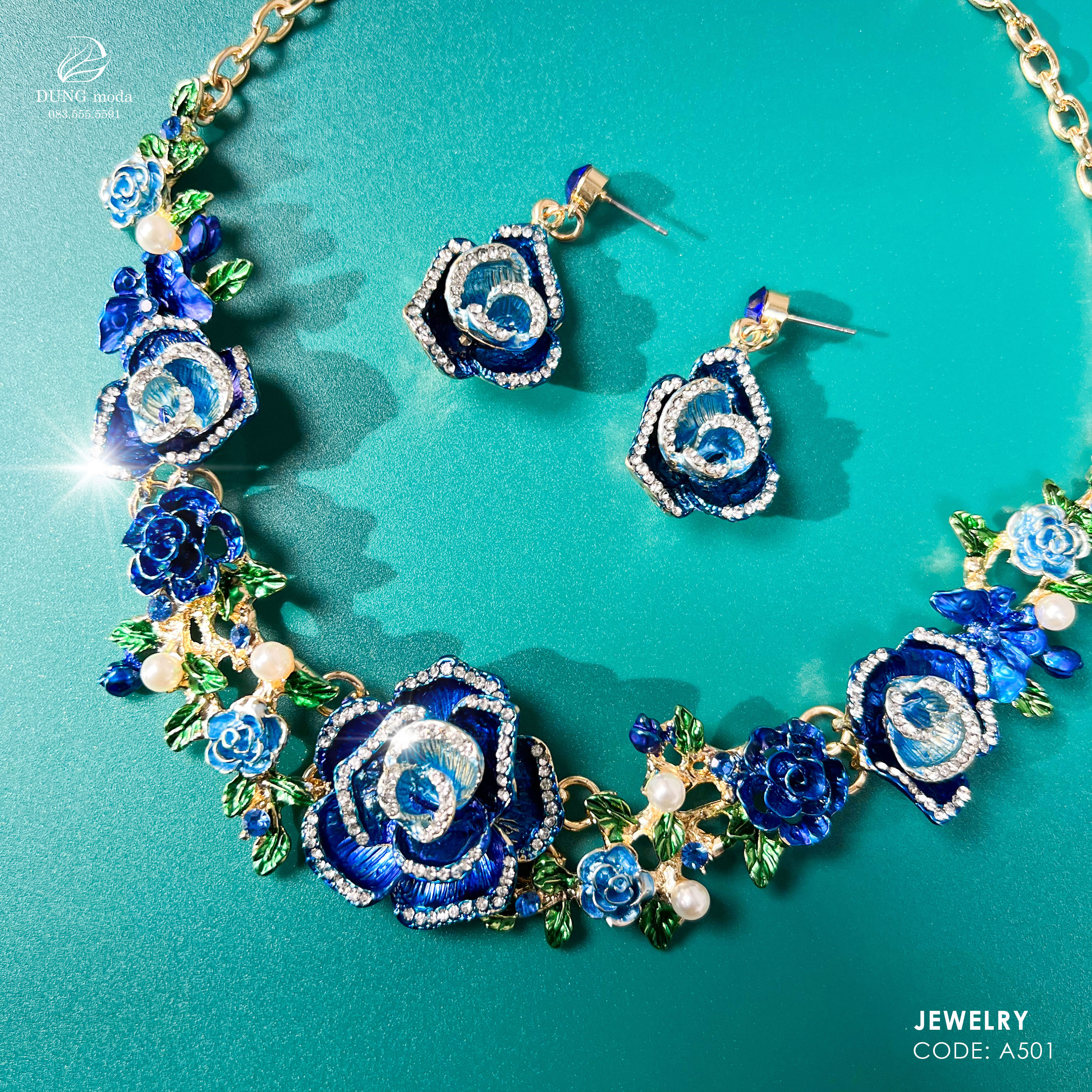 Bộ Trang Sức Pha Lê A501_thumbnail_8