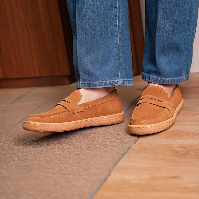 Giày Nam GD101 – Giày Lười Công Sở Thủ Công Da Thật Phong Cách Anh Quốc_thumbnail_11