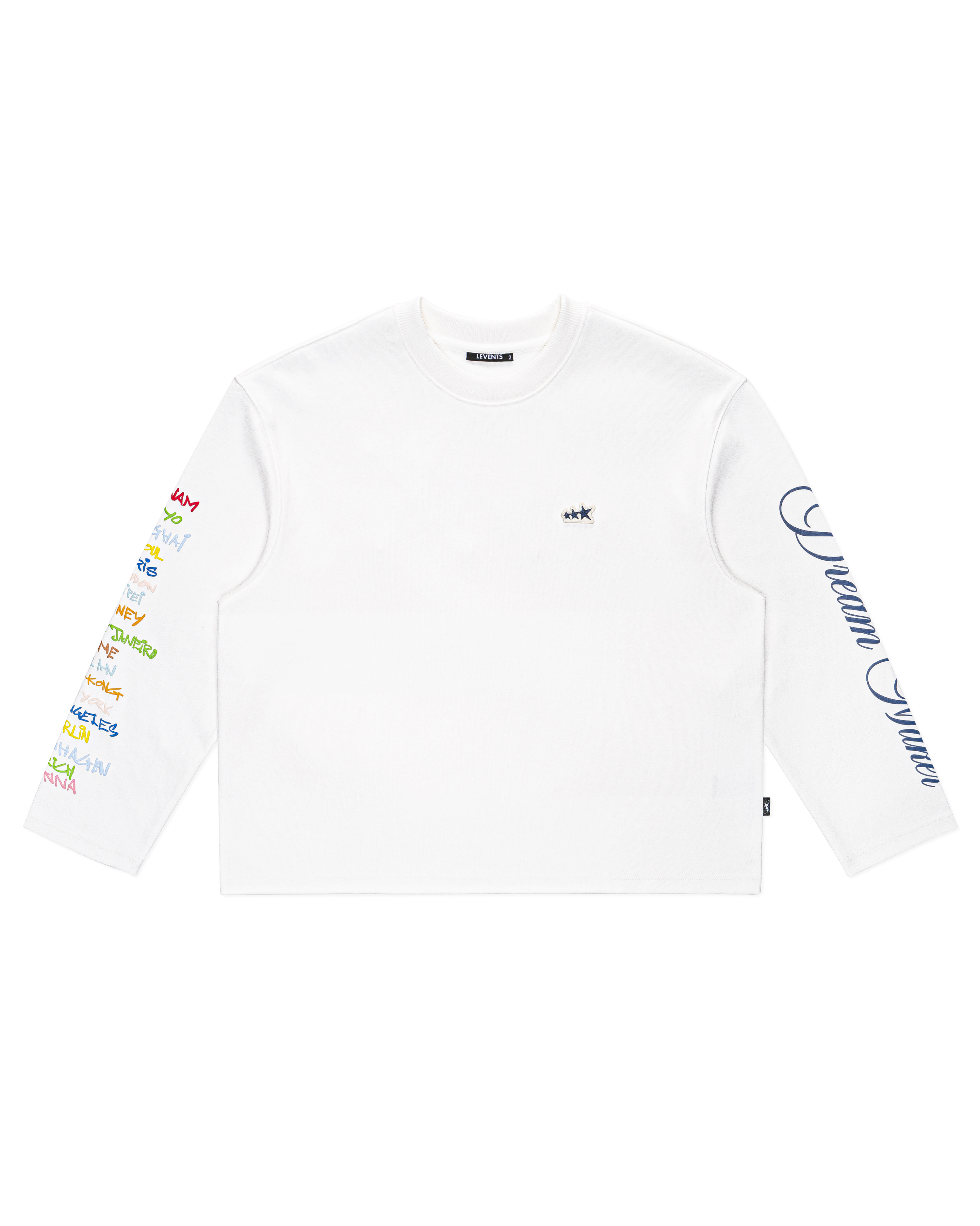 Levents® Travel Cities Long Sleeve Boxy Tee