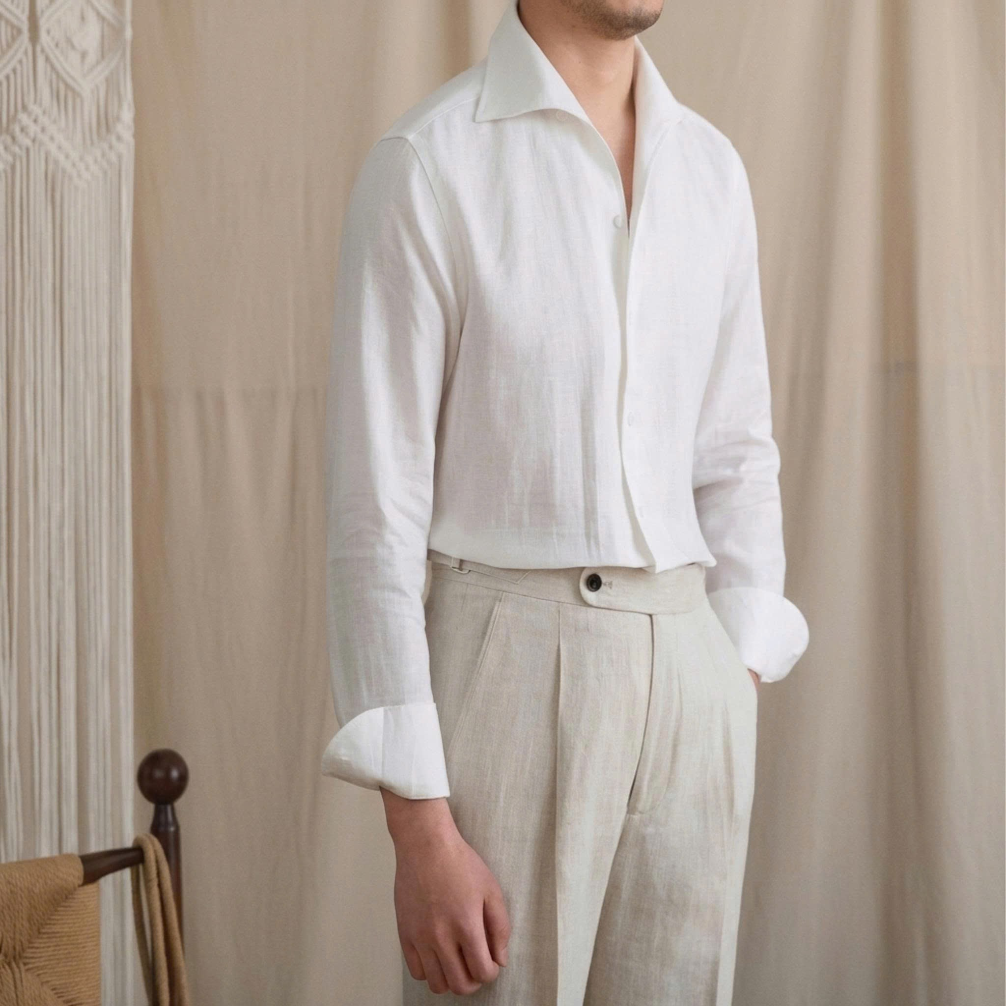 Sơ Mi Linen Cổ Button Down Ẩn Season 2_thumbnail_3