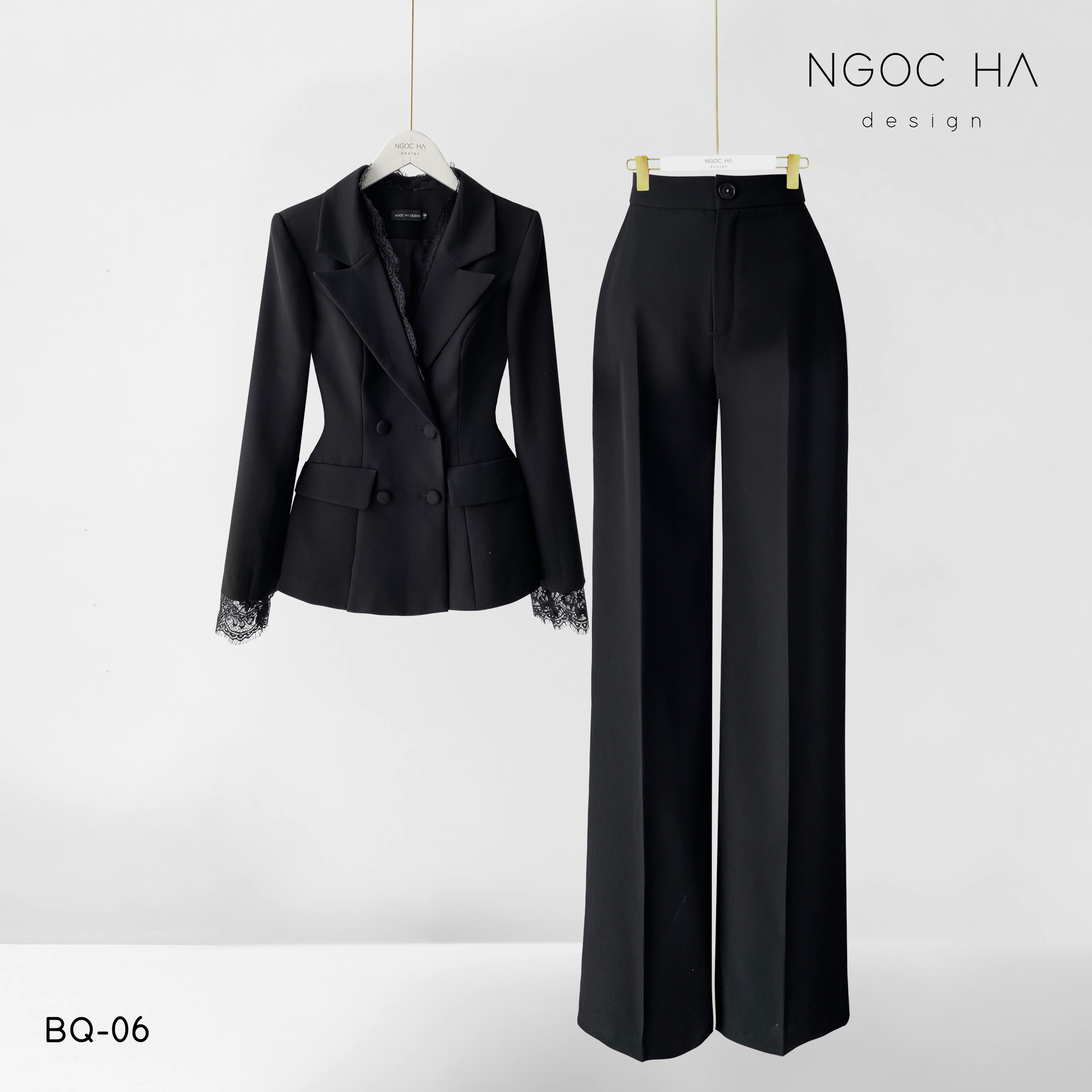 Layla Set_ Set Vest Mix Ren Đen Quần Suông BQ-06_thumbnail_3