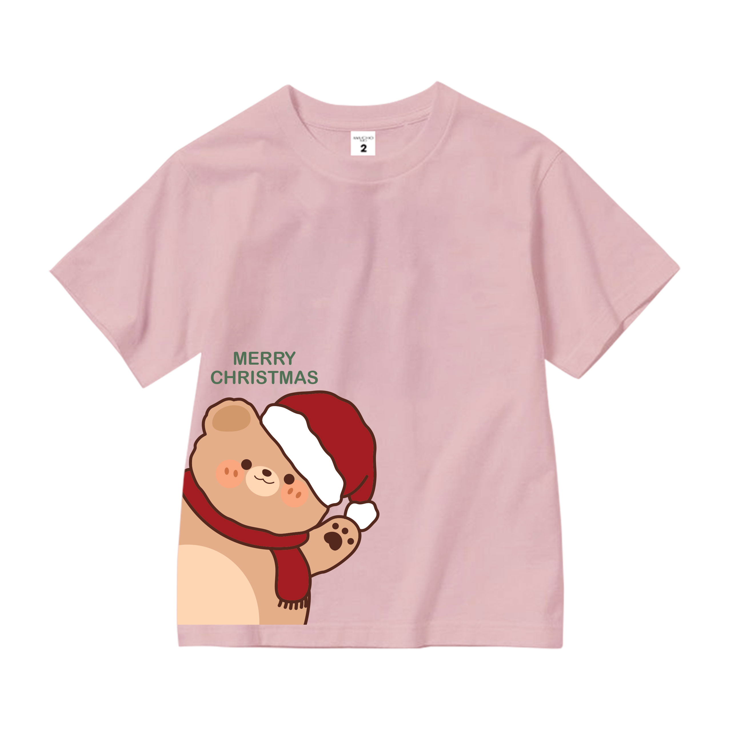 Áo thun bé trai giáng sinh noel form rộng vải cotton co giãn thoải mái AED1710 Miucho Kid in artwork_thumbnail_10