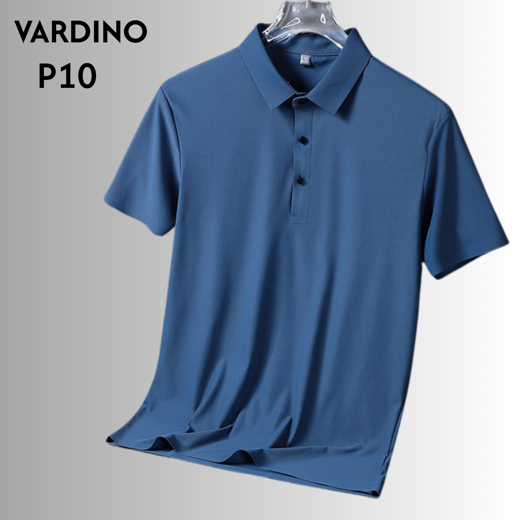 Áo polo băng lạnh xanh nhạt Vardino P10