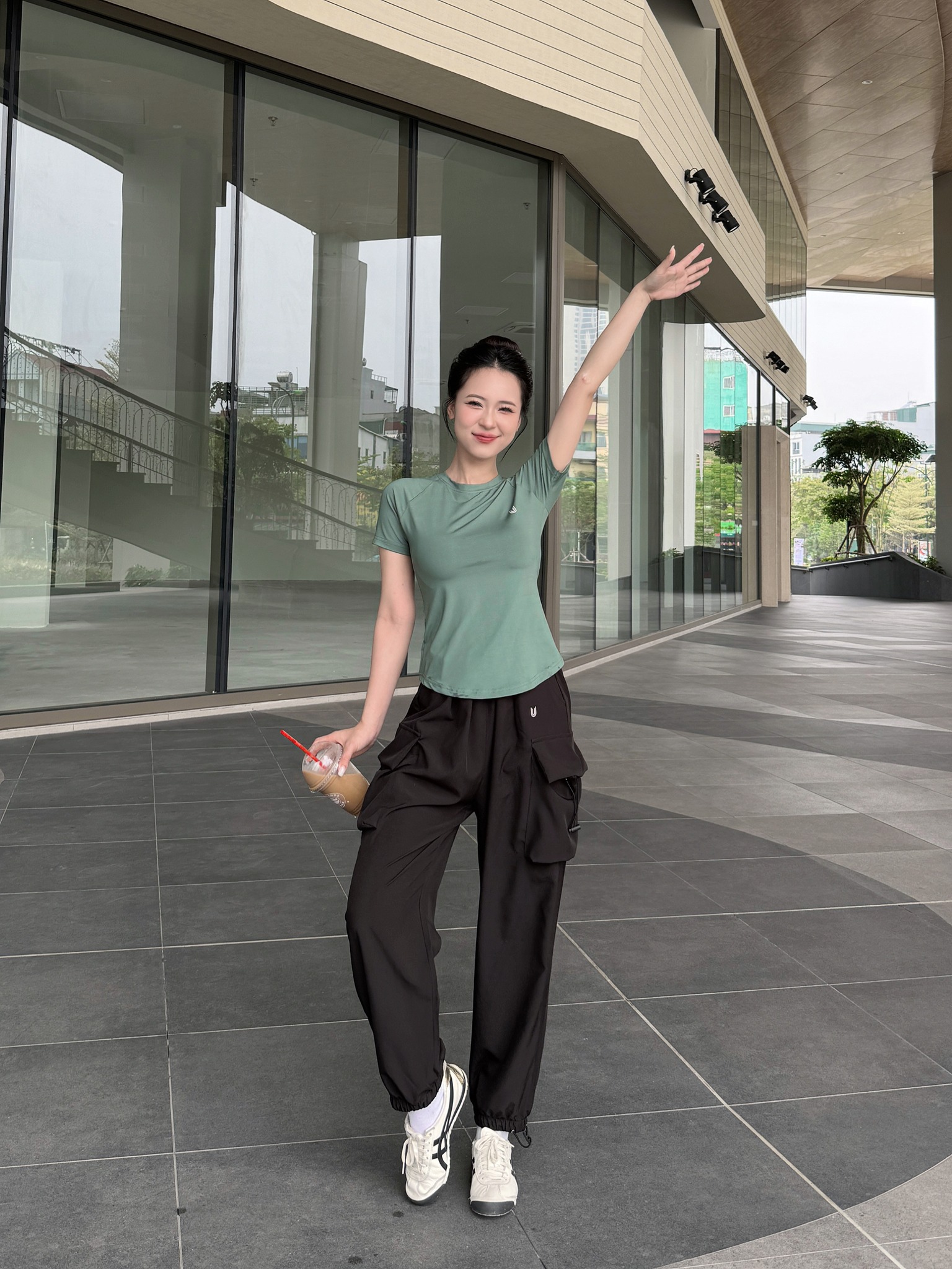 Áo thun thể thao nữ Running Tee có Bigsize_thumbnail_27