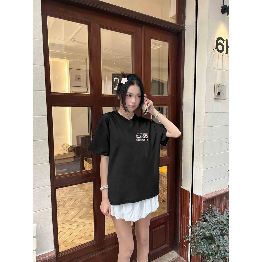 Áo thun boxy hoạt hình Shiin cute Miucho 3120_thumbnail_6