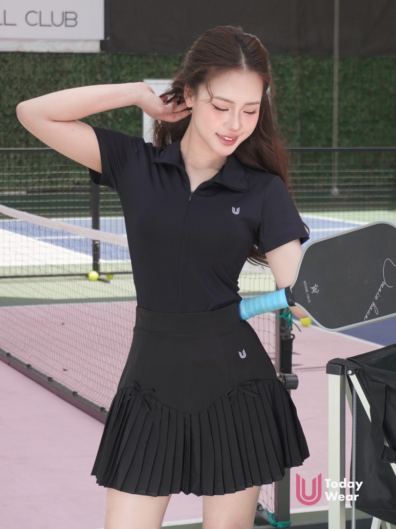 Chân váy xếp ly phối nơ Emmi skirt_thumbnail_3