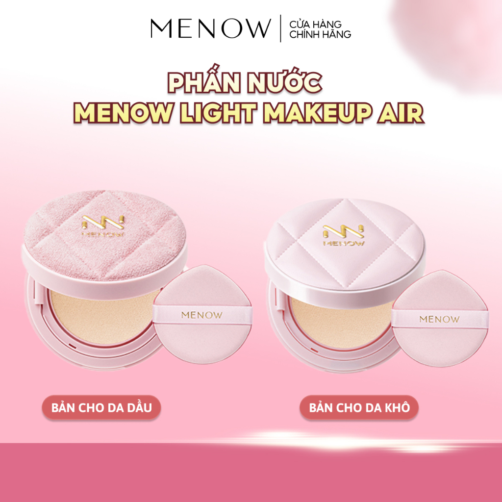 [MENOW] Cushion Menow Light Makeup Pink Series 12g_thumbnail_2
