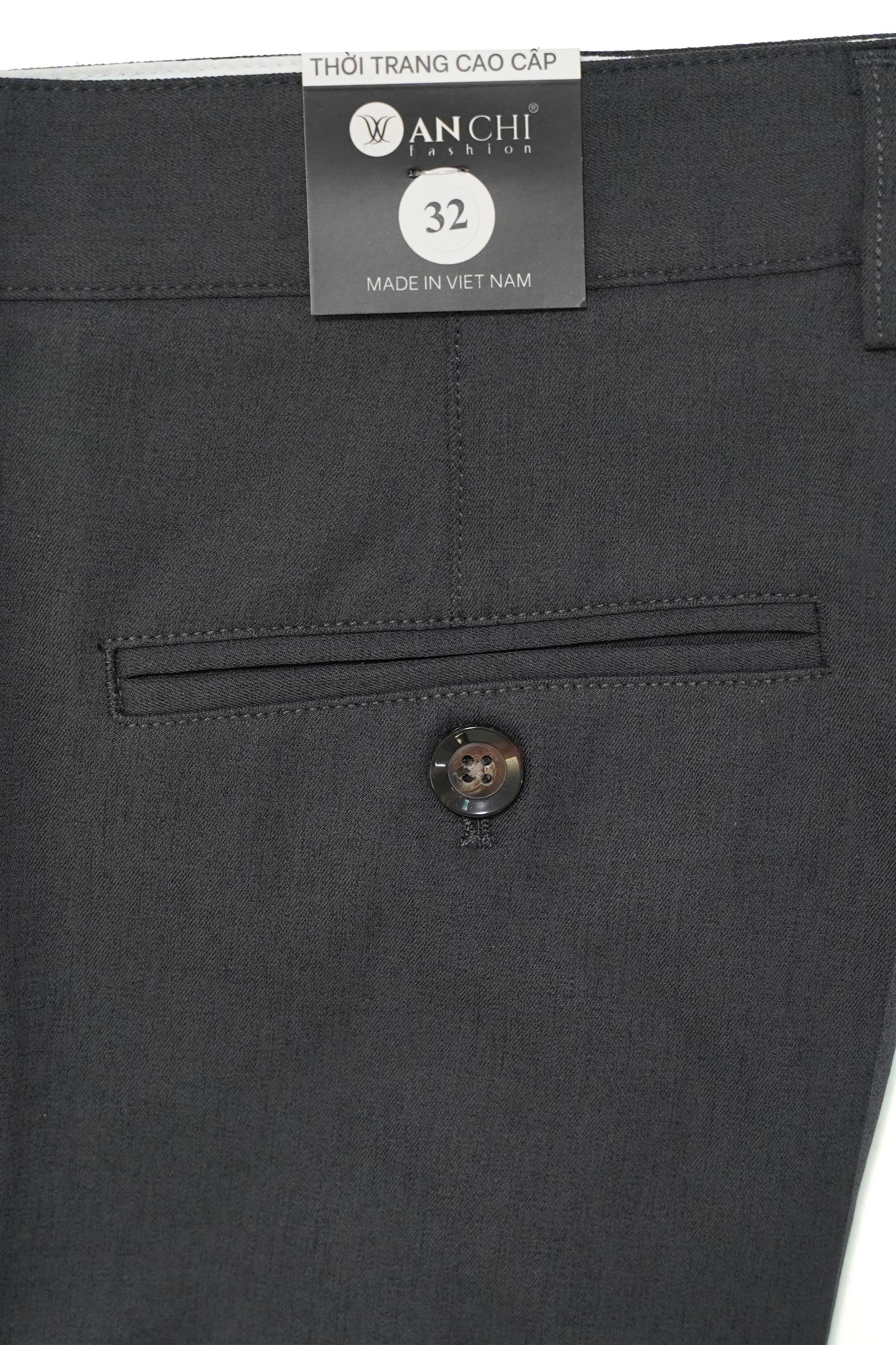 Quần Kaki Mềm 1 Li Nam Trung Niên ANCHI Chất Liệu Cotton Phom Suông Ống Rộng Cao Cấp_thumbnail_25