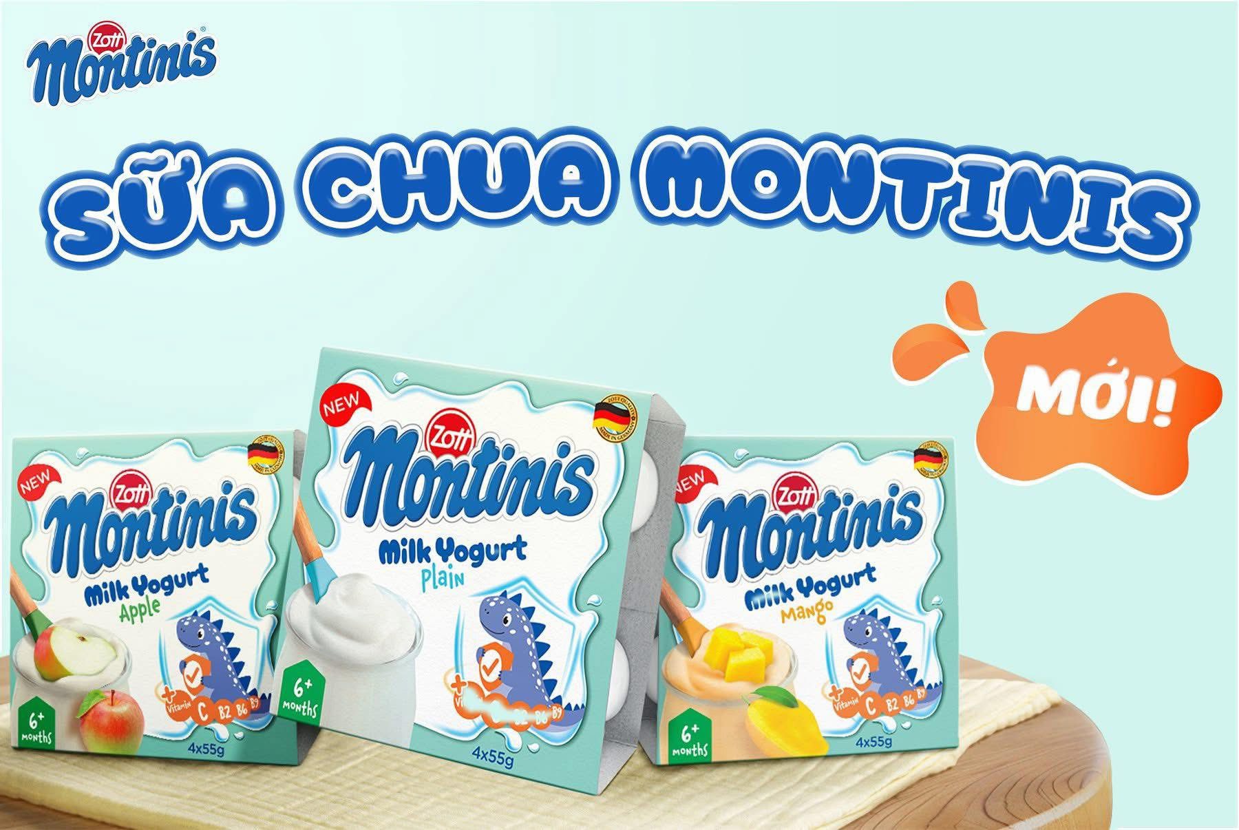 Sữa chua MONTINIS Mango vi/4