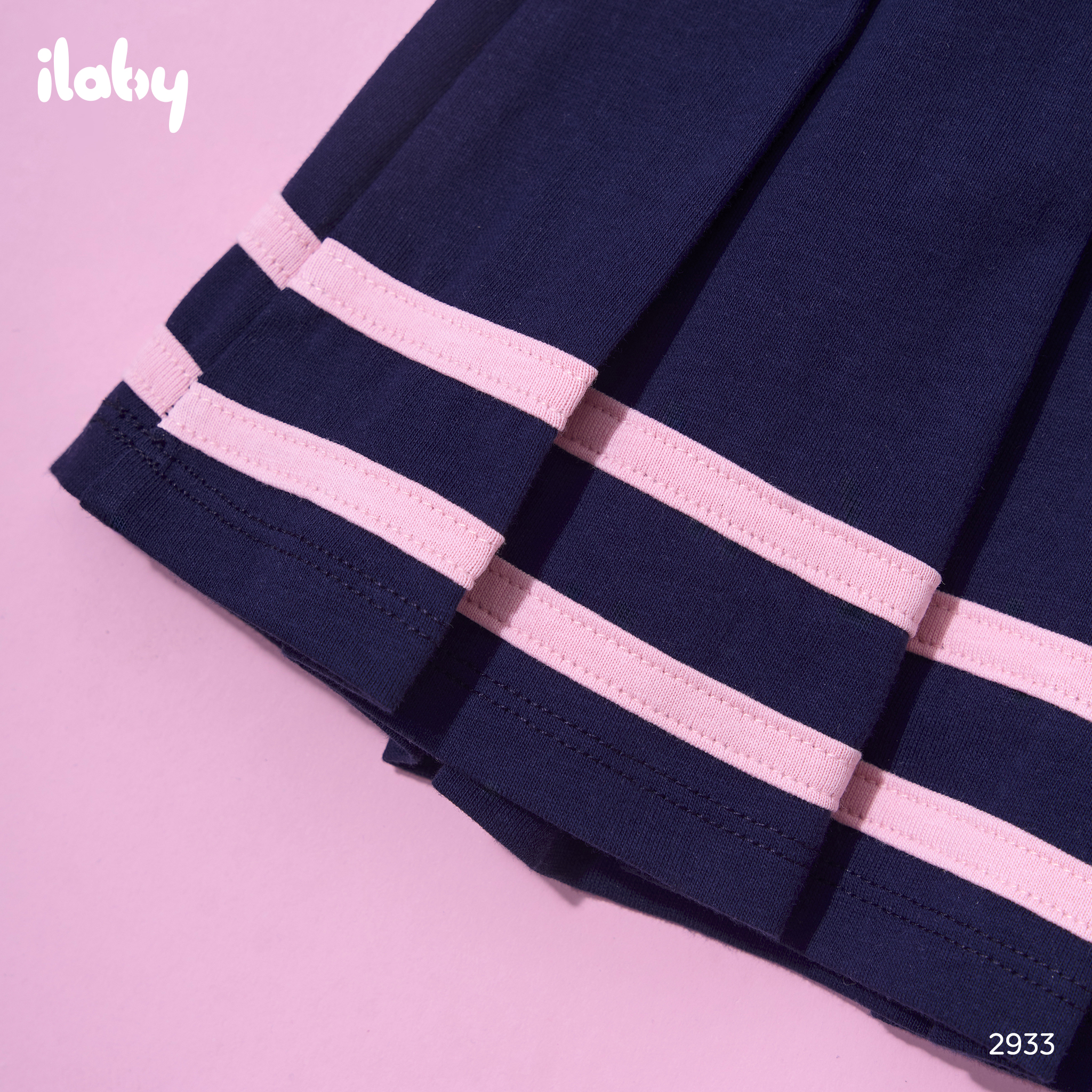 Bộ áo cổ V phối tay raglan_thumbnail_1