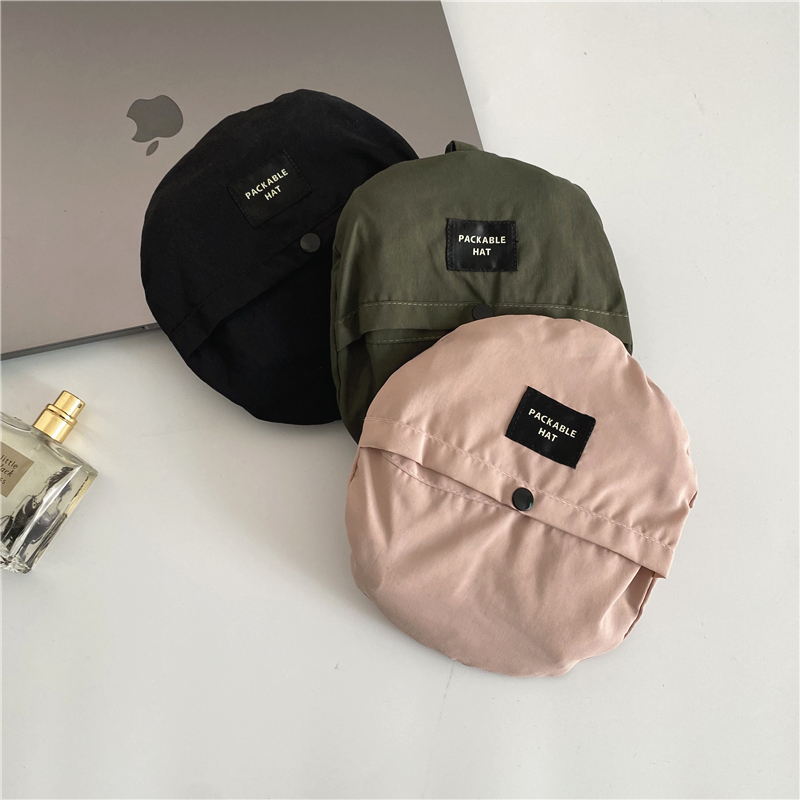 Mũ Bucket gấp gọn màu trơn HZ8716_thumbnail_2
