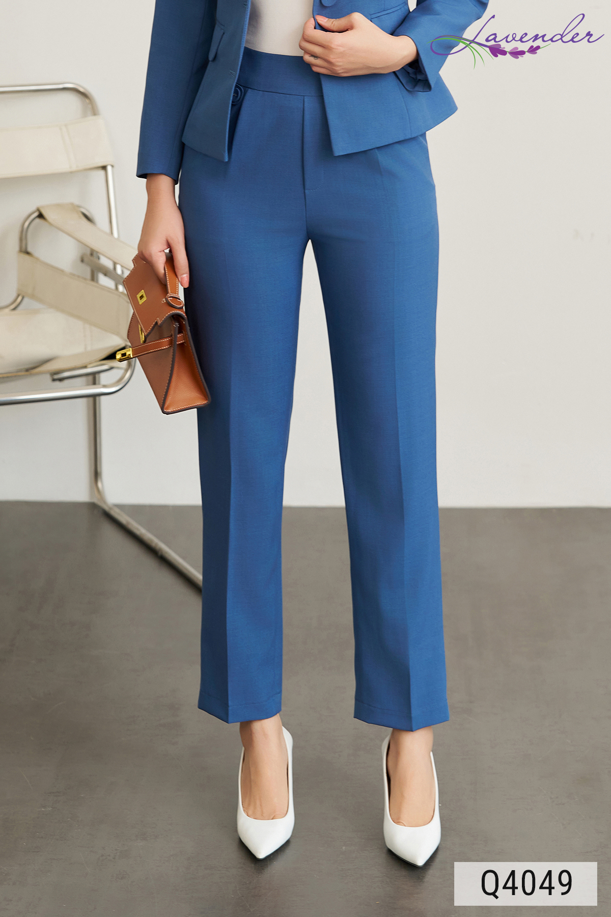 Quần âu Thời trang Lavender dáng suông Q4049