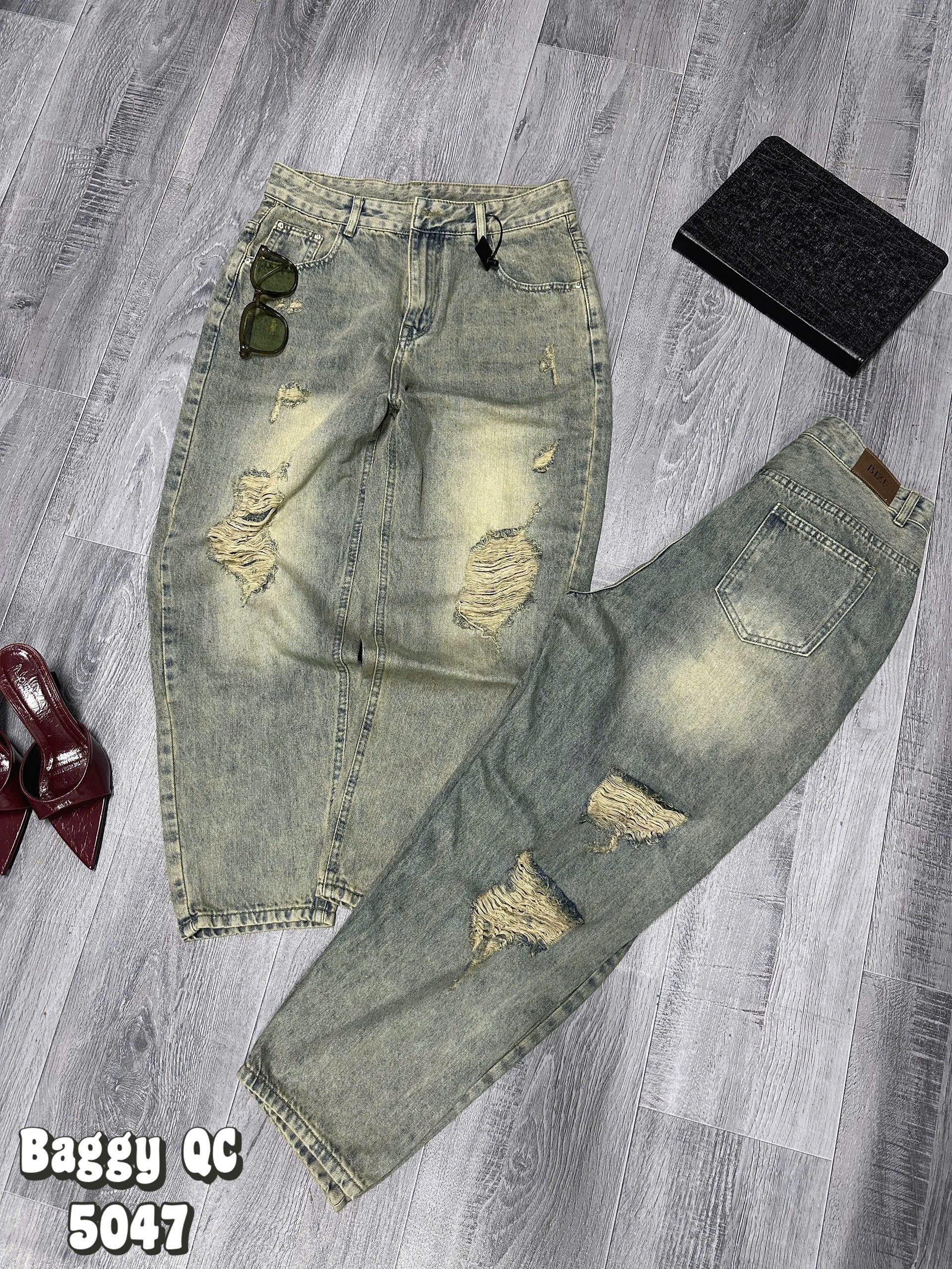 BIGSIZE - Quần baggy rách 2 mặt T-QJ5047_thumbnail_8